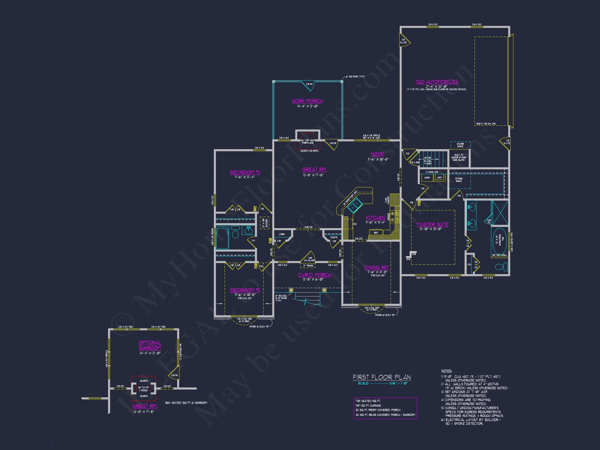 8-1967 HOUSE PLAN - Stunning 2-Story House Plan with CAD Blueprint & Designs 6 Stunning 2-Story house Plan with CAD Blueprint & Designs