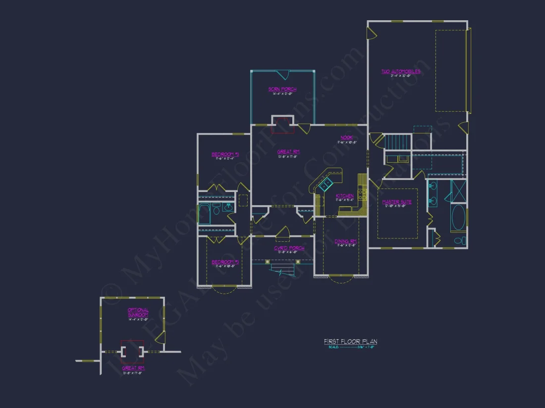 Stunning 2-Story house Plan with CAD Blueprint & Designs