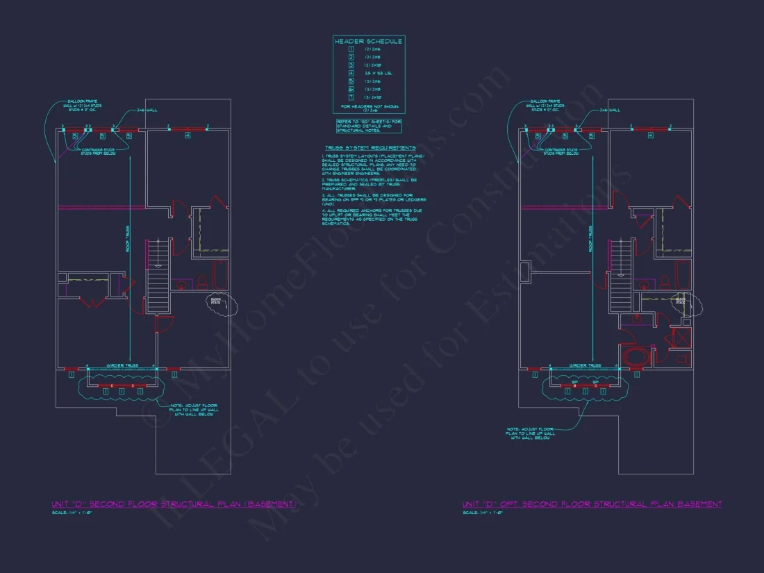 6-Unit Townhome Floor Plan: Detailed CAD Blueprint for Stunning Architecture Designs
