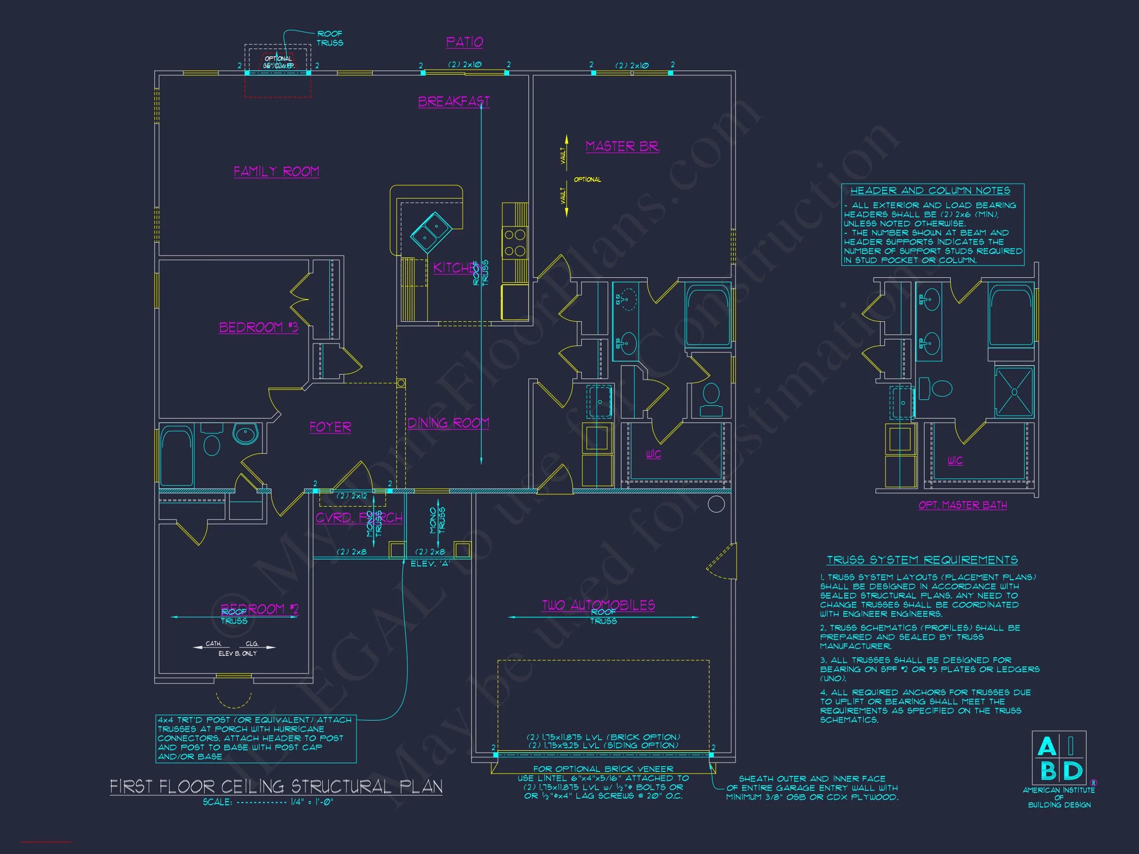 Modern Ranch house Plan with Spacious Layout and 3 Bedrooms