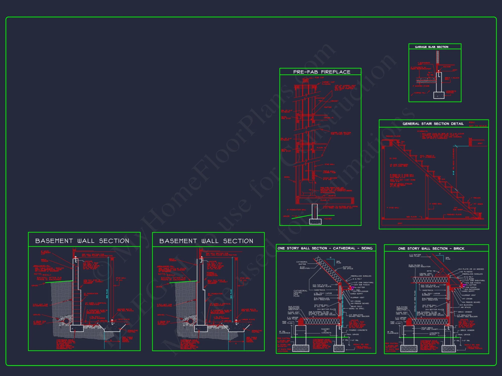 Luxury 2-Story house Plan with 3309 Sq. Ft. and CAD Blueprint