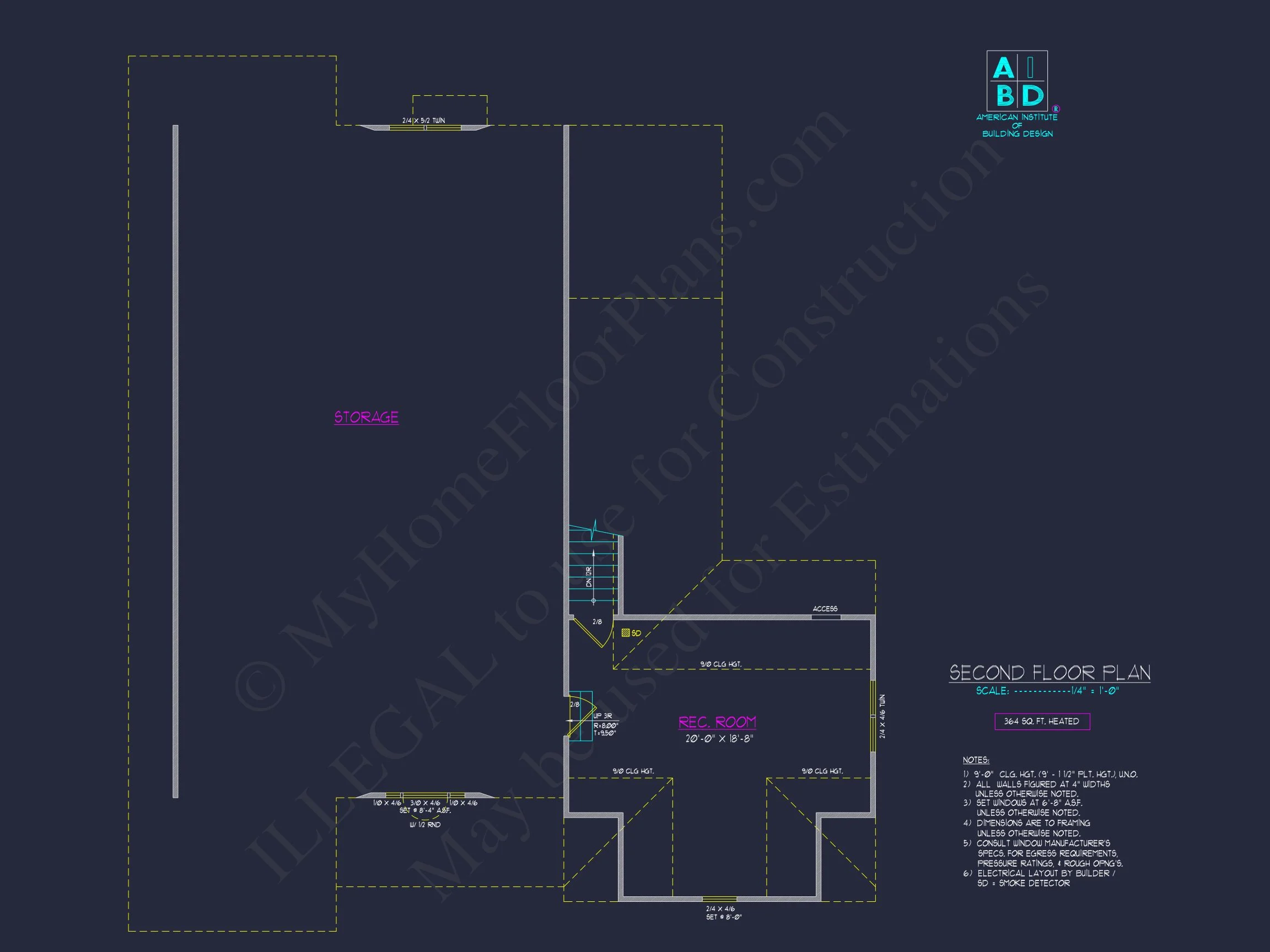 8-1760 HOUSE PLAN - Beautiful 2-Story House Plan with 3 Bedrooms & CAD Designs 6 Beautiful 2-Story house Plan with 3 Bedrooms & CAD Designs