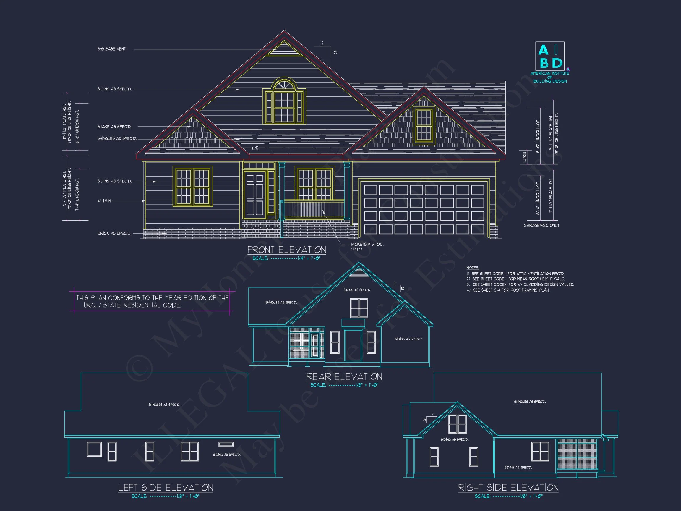 8-1760 HOUSE PLAN - Beautiful 2-Story House Plan with 3 Bedrooms & CAD Designs 2 Beautiful 2-Story house Plan with 3 Bedrooms & CAD Designs