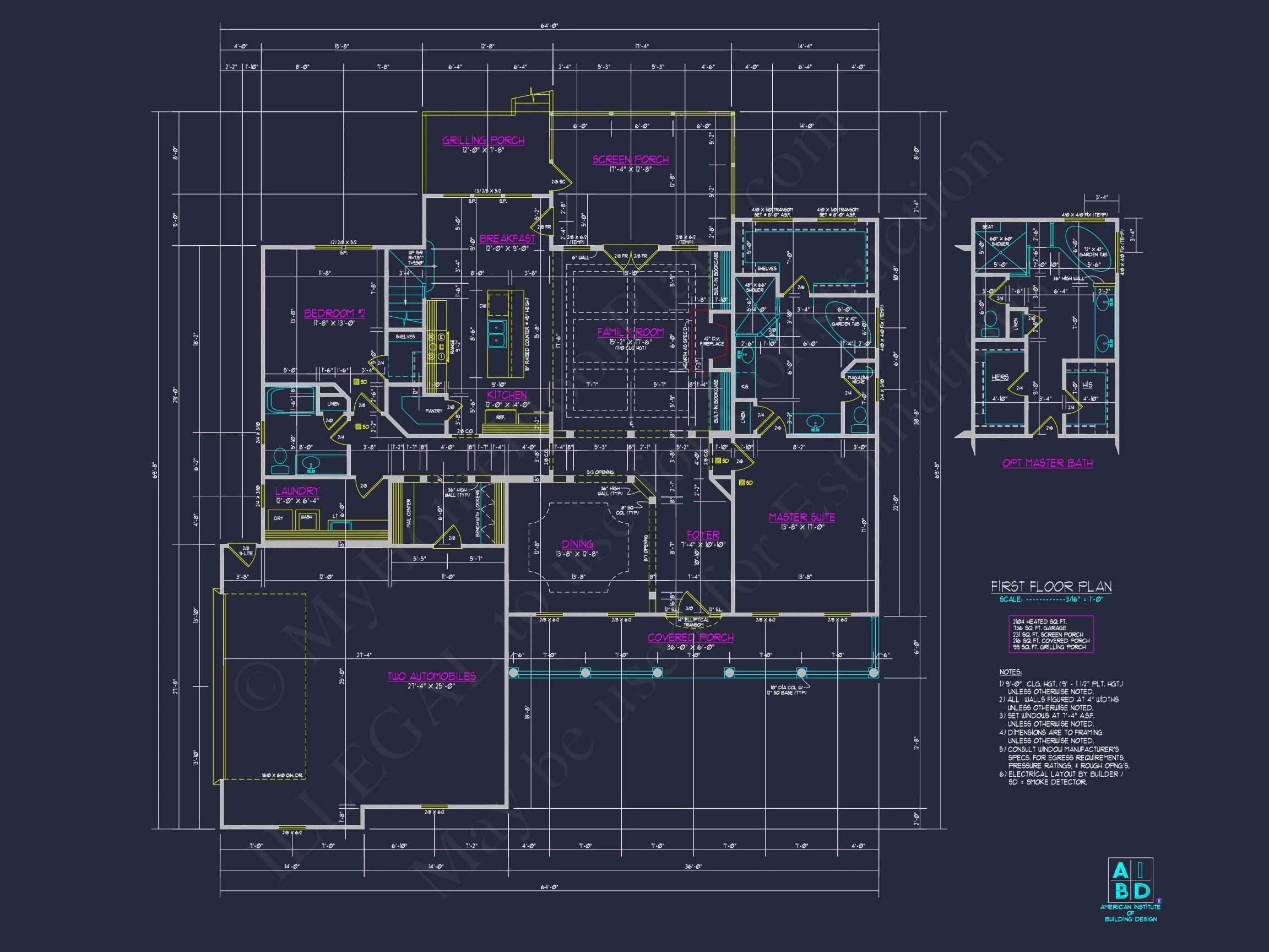 Traditional Craftsman house Plan with Spacious Floor Designs