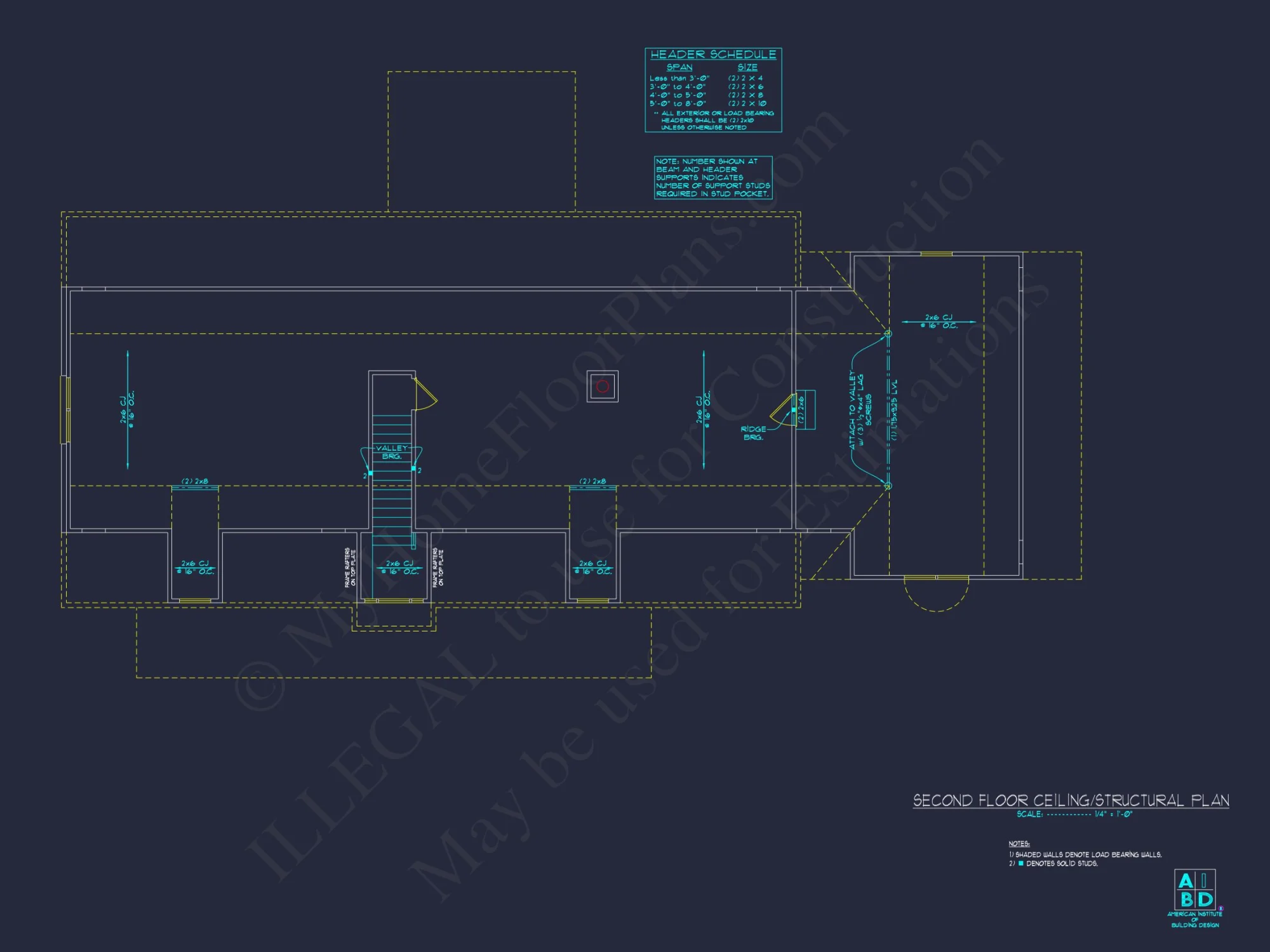 Spacious 2-Story house Plan with CAD Designs & Blueprints