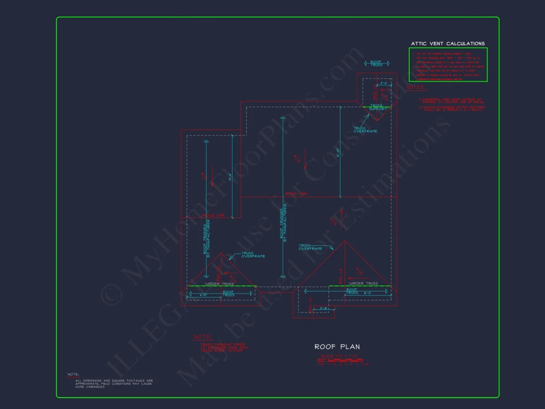 3 Bedroom house Floor Plan with Walk-In Closet and Patio