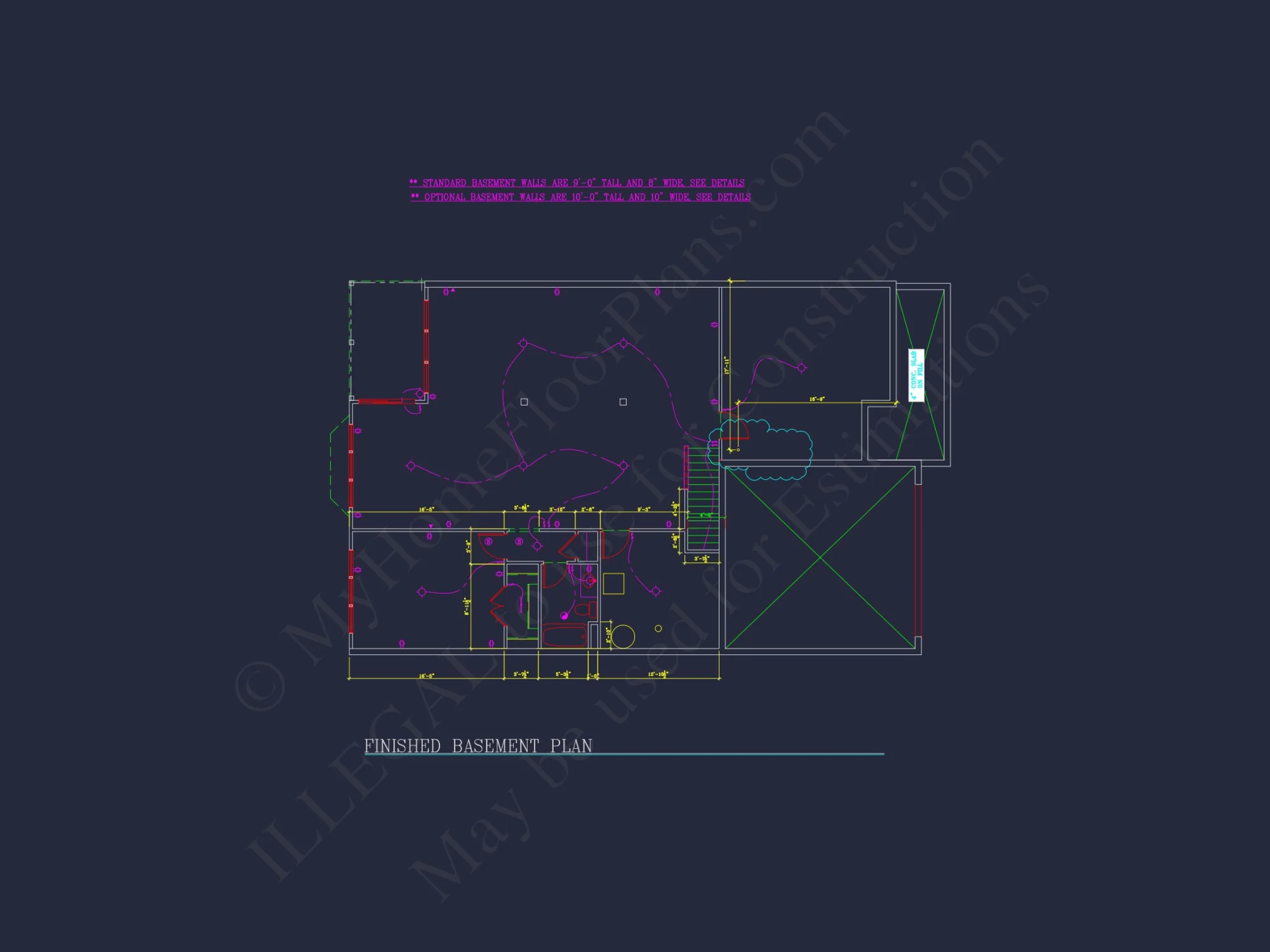 Elegant house Plan with Detailed Blueprint and Modern CAD Designs