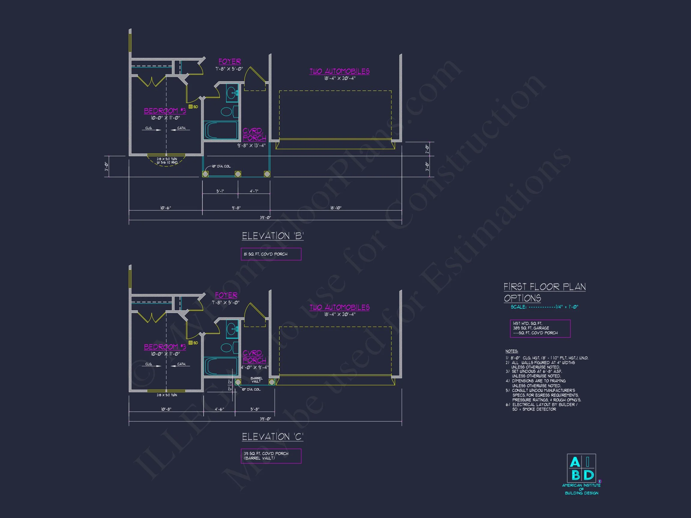 8-1179 HOUSE PLAN - Elegant House Plan: 1.5 Story CAD Designs with 3 Bedrooms 13 Elegant house Plan: 1.5 Story CAD Designs with 3 Bedrooms