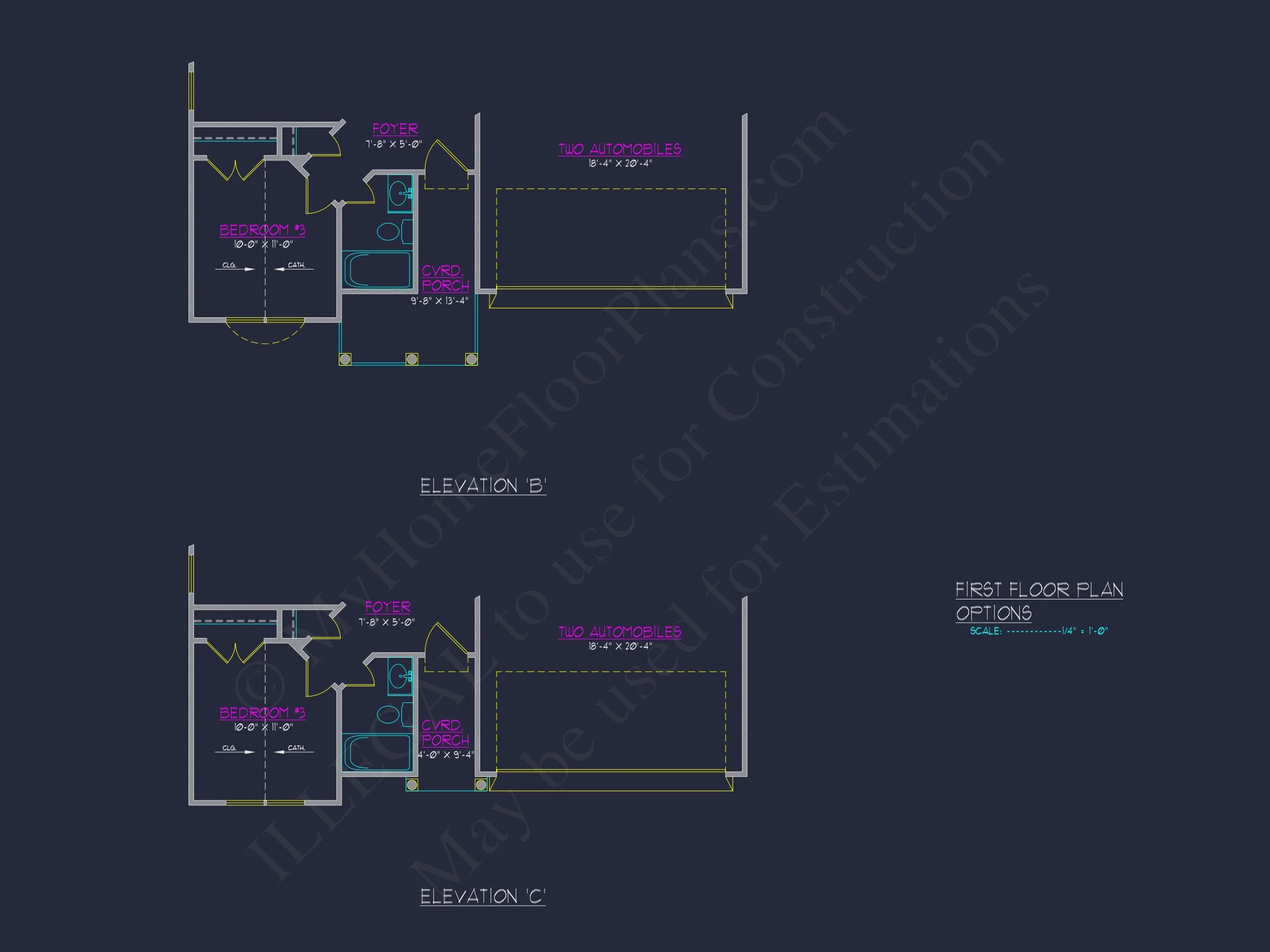8-1179 HOUSE PLAN - Elegant House Plan: 1.5 Story CAD Designs with 3 Bedrooms 9 Elegant house Plan: 1.5 Story CAD Designs with 3 Bedrooms