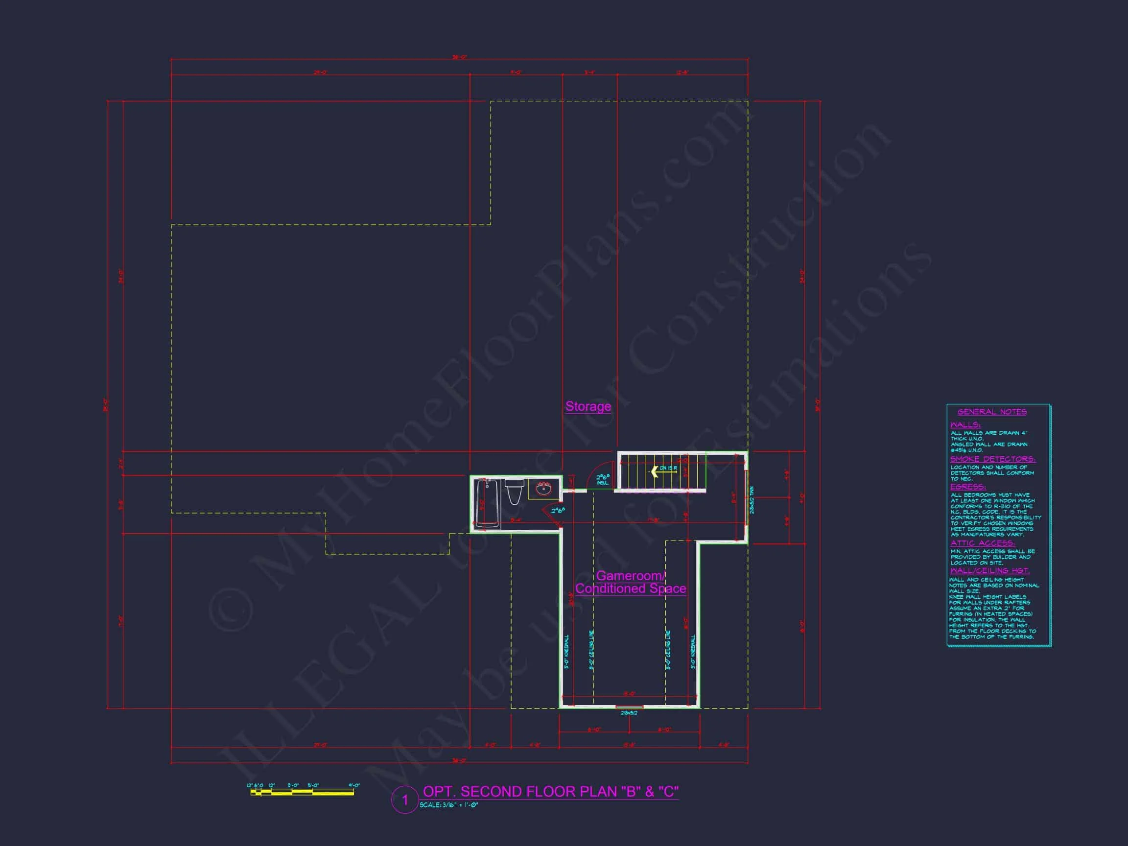 8-1006 HOUSE PLAN - Elegant House Plan with 3 Bedrooms | CAD & Architectural Designs 20 Elegant house Plan with 3 Bedrooms