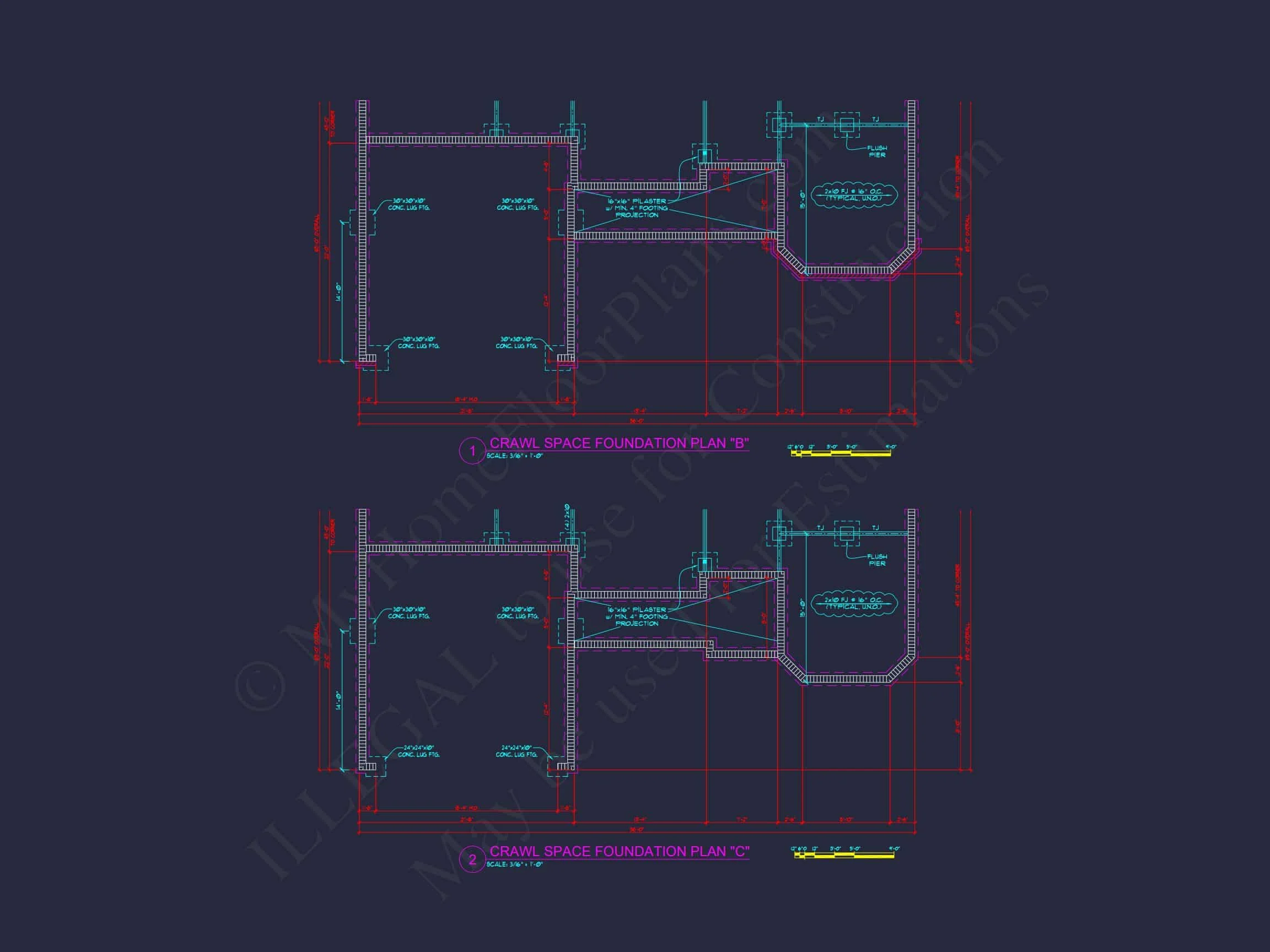 Spacious house Plan with 2-Story Design, CAD Blueprints & Features