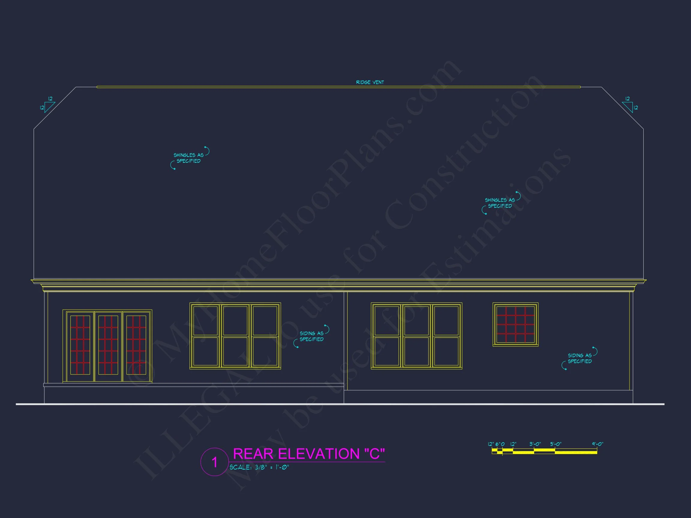 Spacious house Plan with 2-Story Design, CAD Blueprints & Features