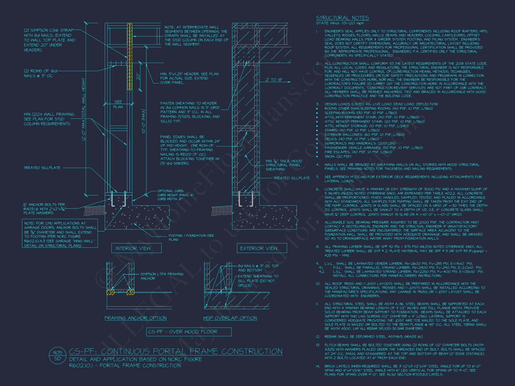 Modern Craftsman house Plan with 3 Floors and Rooftop Terrace