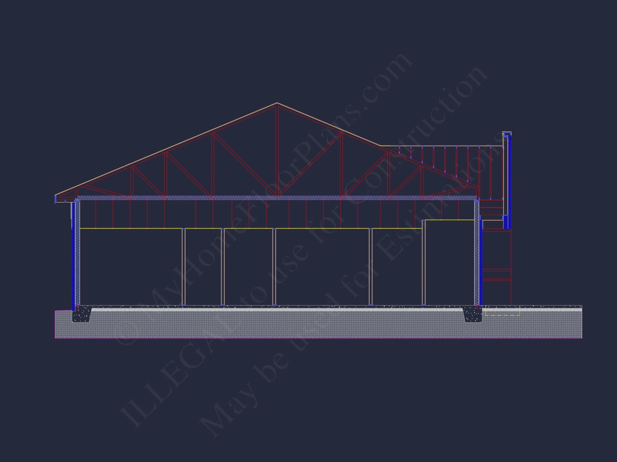 Modern Office Floor Plan with CAD Architecture and Designs