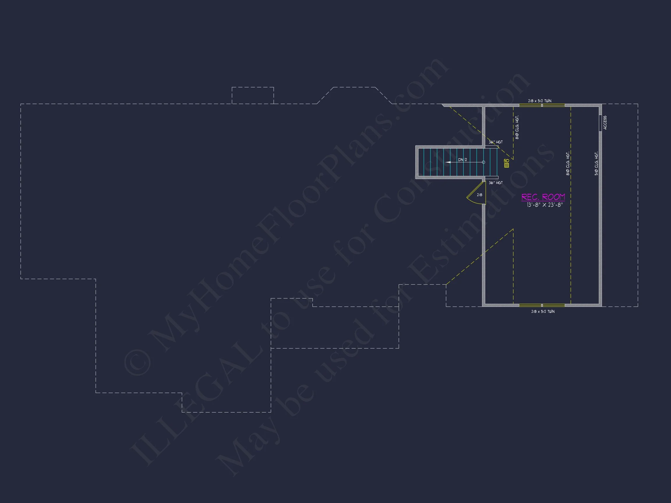Classic Ranch house Plan with 1 Story and 2-Car Garage