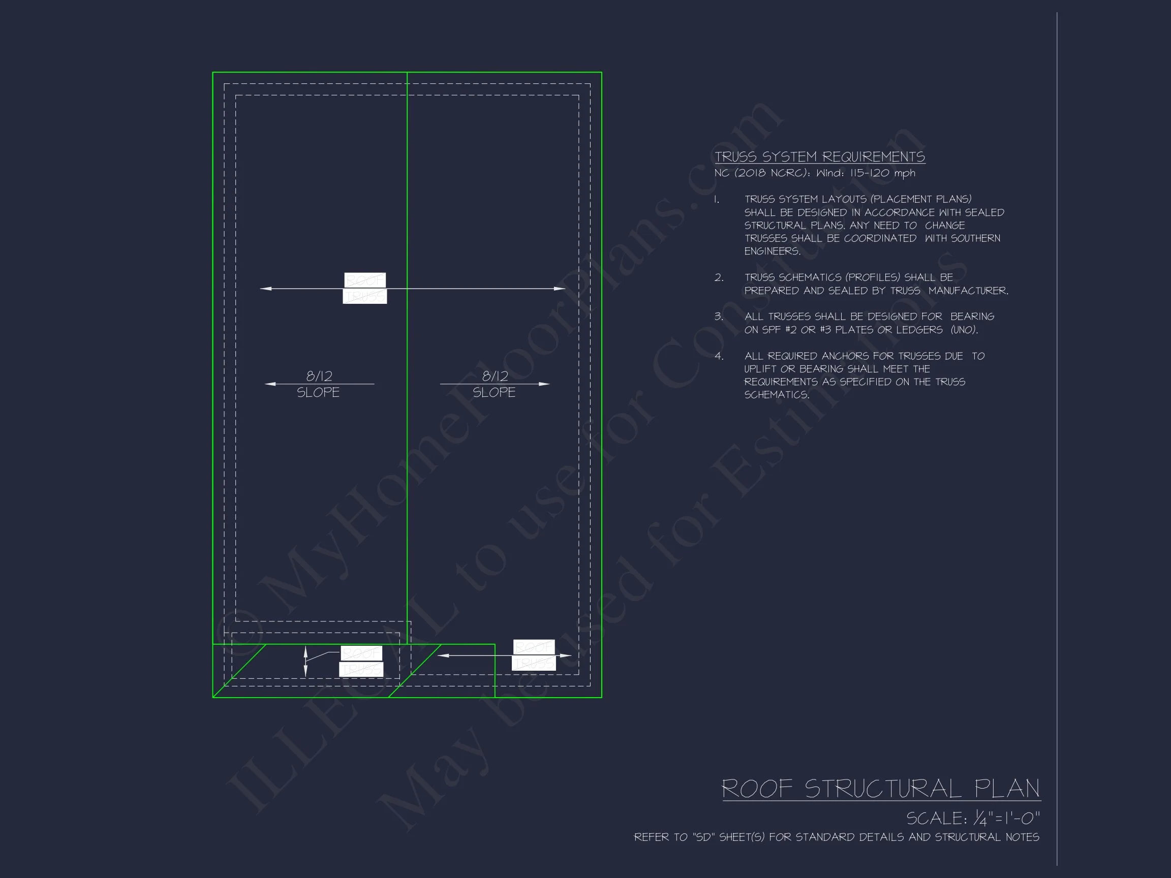 20-1960 HOUSE PLAN -American Cottage Home Plan - 1-Bed, 1-Bath, 403 SF 13 Charming Cottage-Style Floor Plan with CAD Blueprints