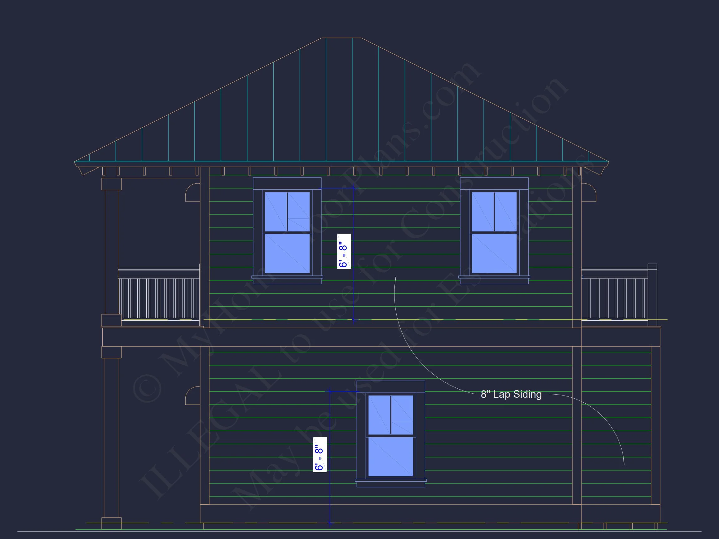 20-1125 GARAGE PLAN -Coastal Home Plan - 1-Bed, 1-Bath, 429 SF 7 Elegant house Plan with Garage & Living Space