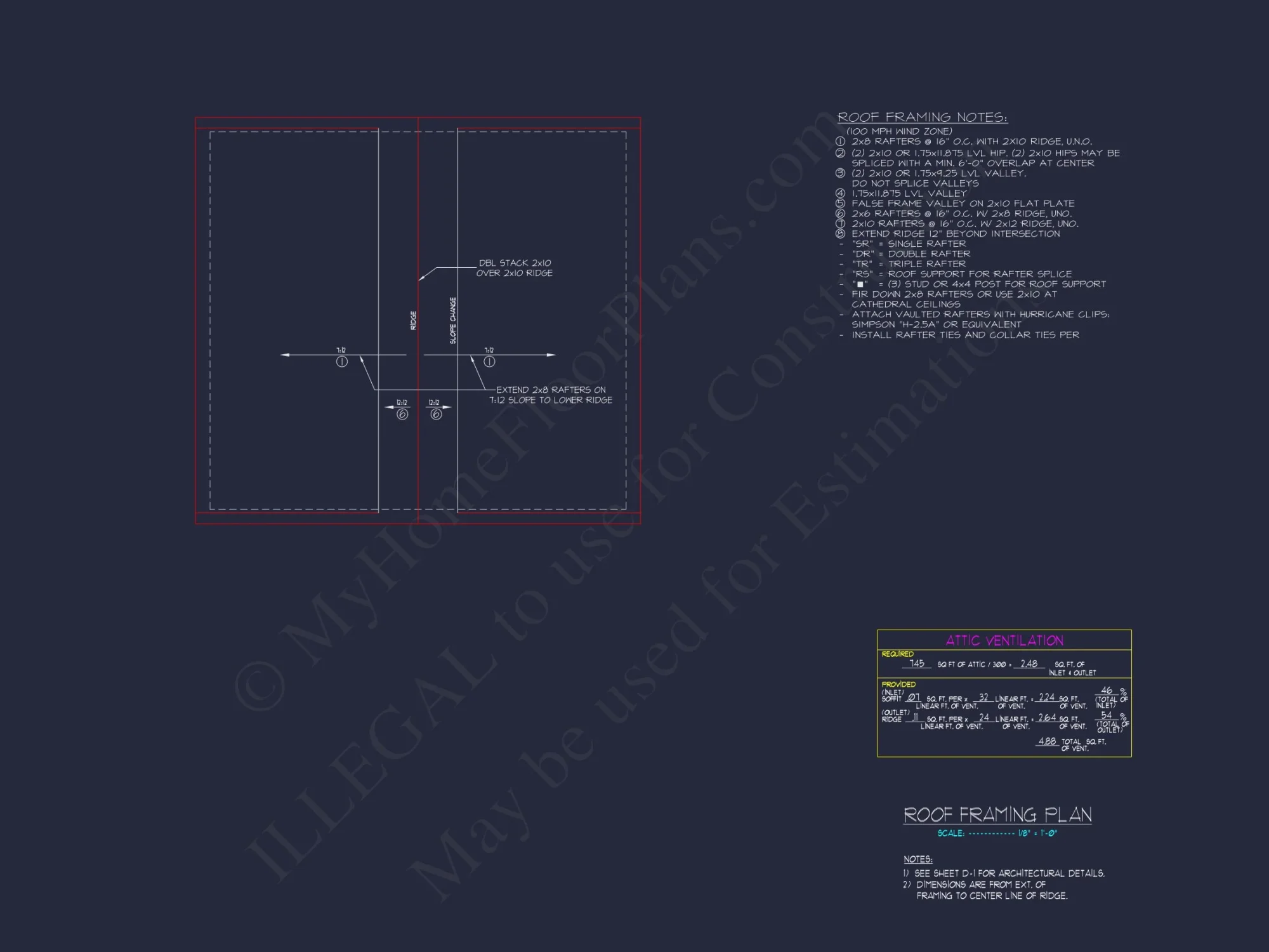 Compact house Plan: 2-Level Garage with Living Space Design