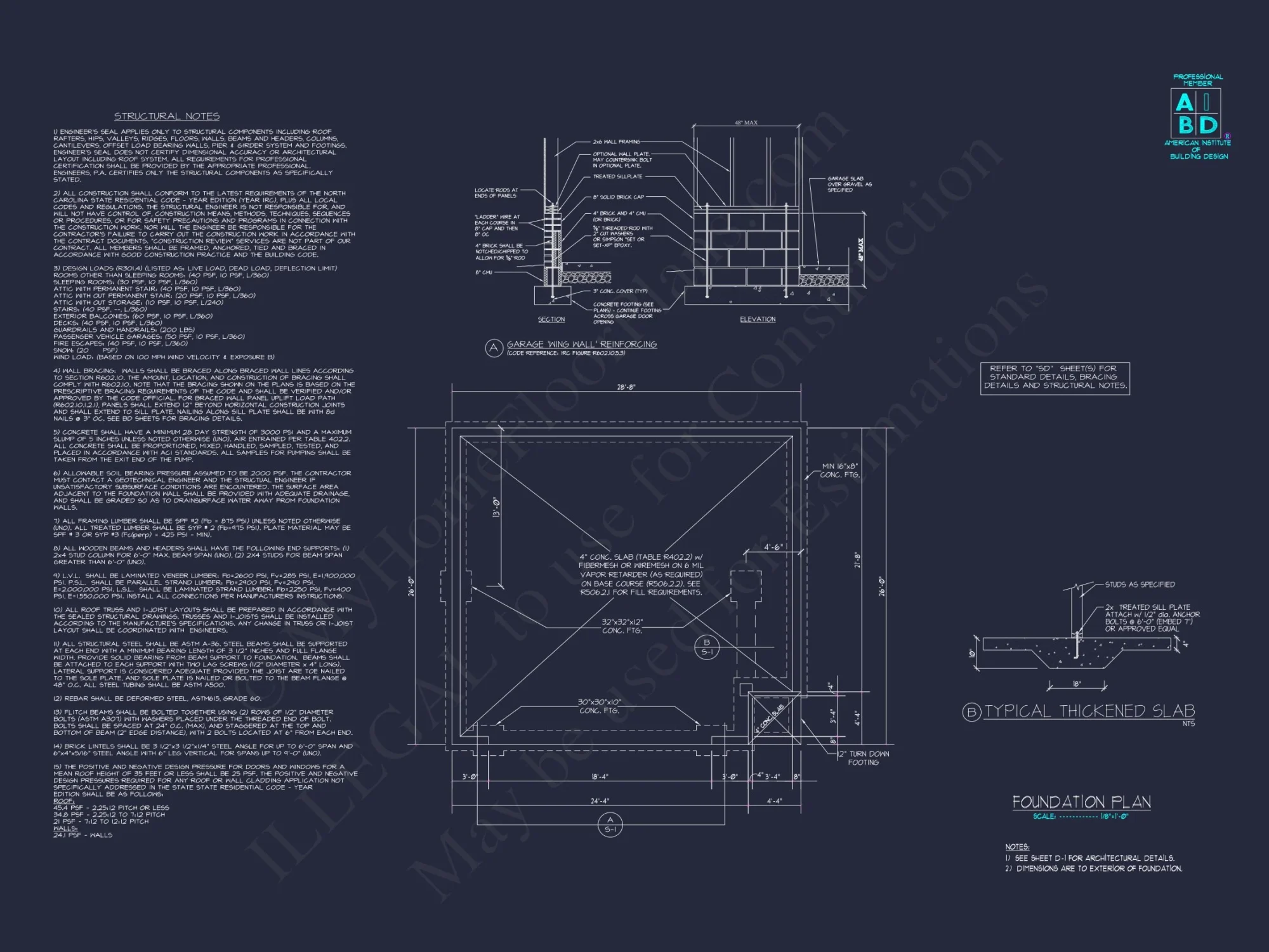 Compact house Plan: 2-Level Garage with Living Space Design
