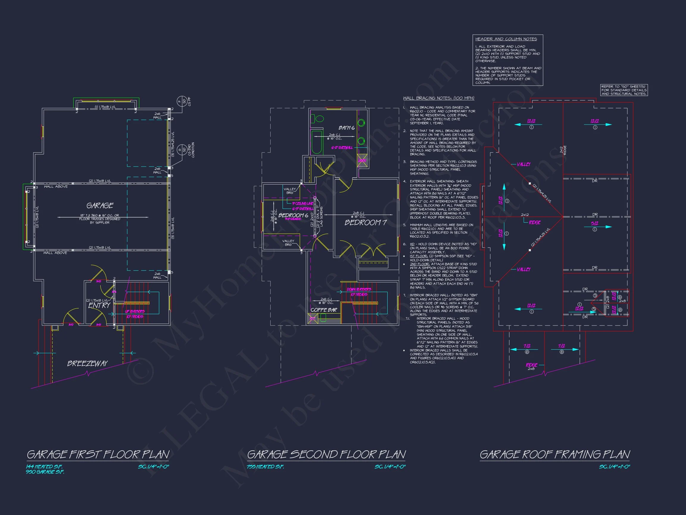 17-2120 GARAGE PLAN - Compact House Plan with 2 Floors, Garage & Craftsman Design 6 Compact house Plan with 2 Floors, Garage & Craftsman Design
