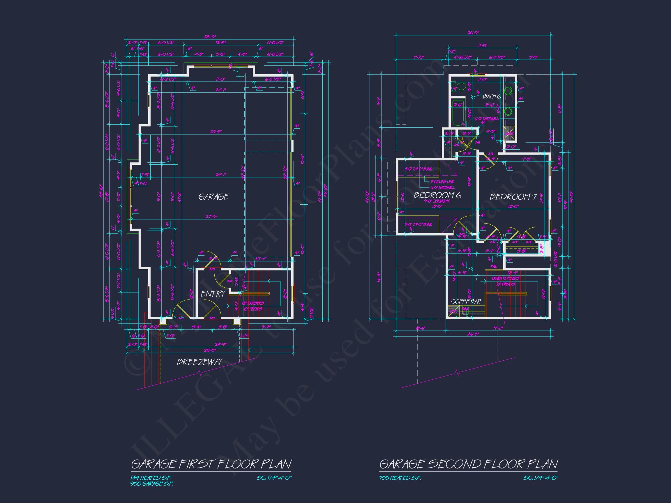 17-2120 GARAGE PLAN - Compact House Plan with 2 Floors, Garage & Craftsman Design 5 Compact house Plan with 2 Floors, Garage & Craftsman Design