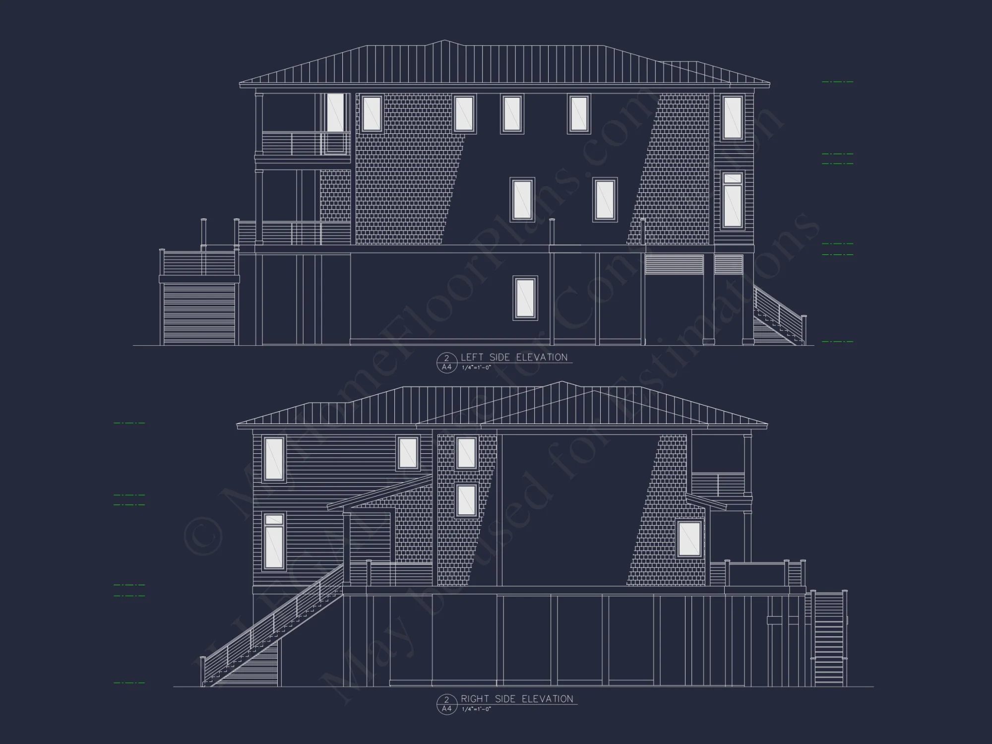 Exclusive Beach house Designs: Elegant Floor Plan and Blueprint
