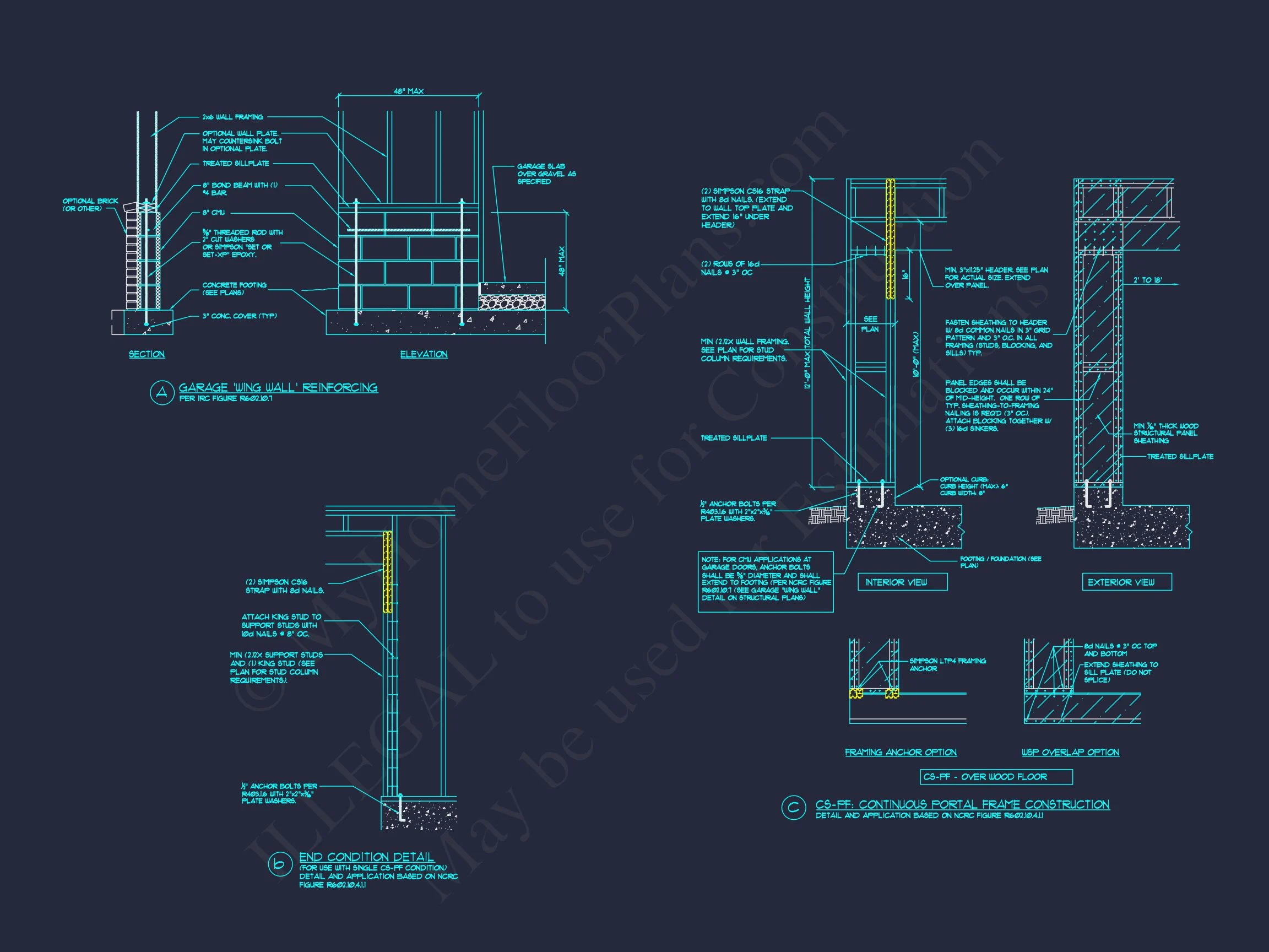 15-1486 HOUSE PLAN - Luxury House Plan with Floor Plans, CAD Architecture & Design 21 Luxury house Plan with Floor Plans, CAD Architecture & Design