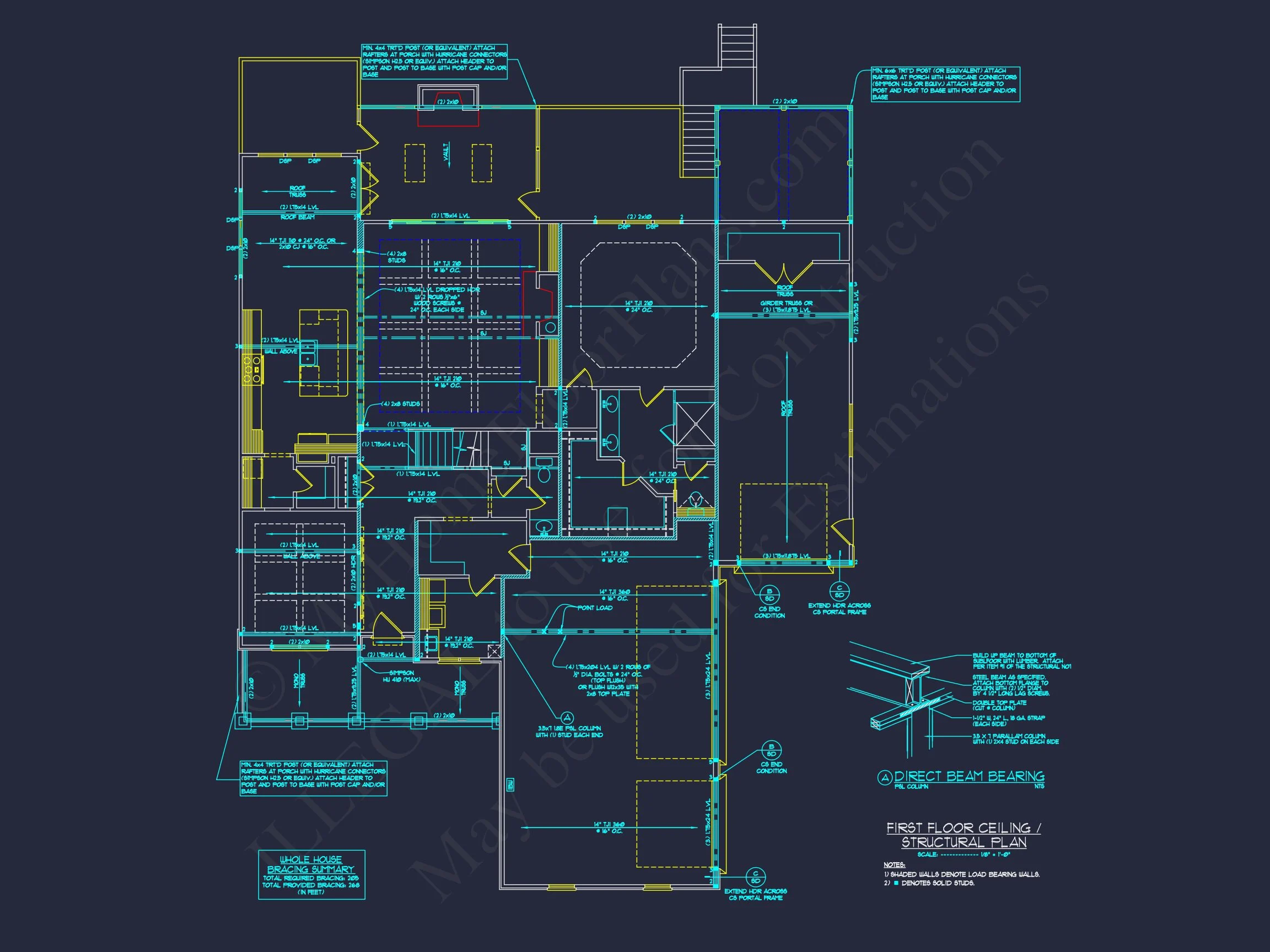 15-1486 HOUSE PLAN - Luxury House Plan with Floor Plans, CAD Architecture & Design 18 Luxury house Plan with Floor Plans, CAD Architecture & Design