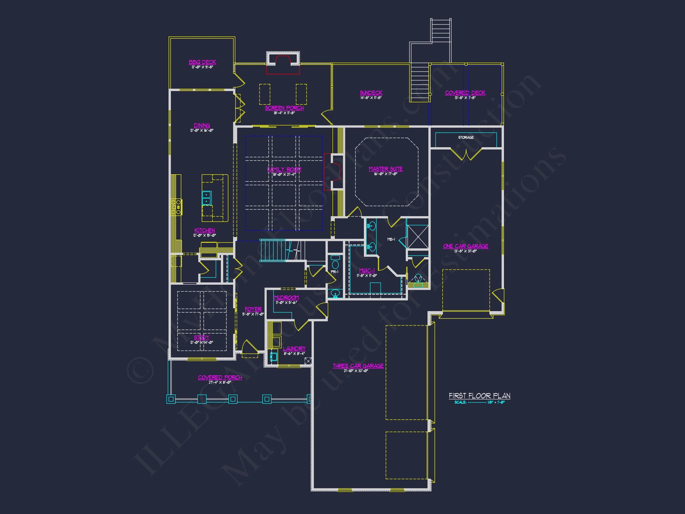 15-1486 HOUSE PLAN - Luxury House Plan with Floor Plans, CAD Architecture & Design 10 Luxury house Plan with Floor Plans, CAD Architecture & Design