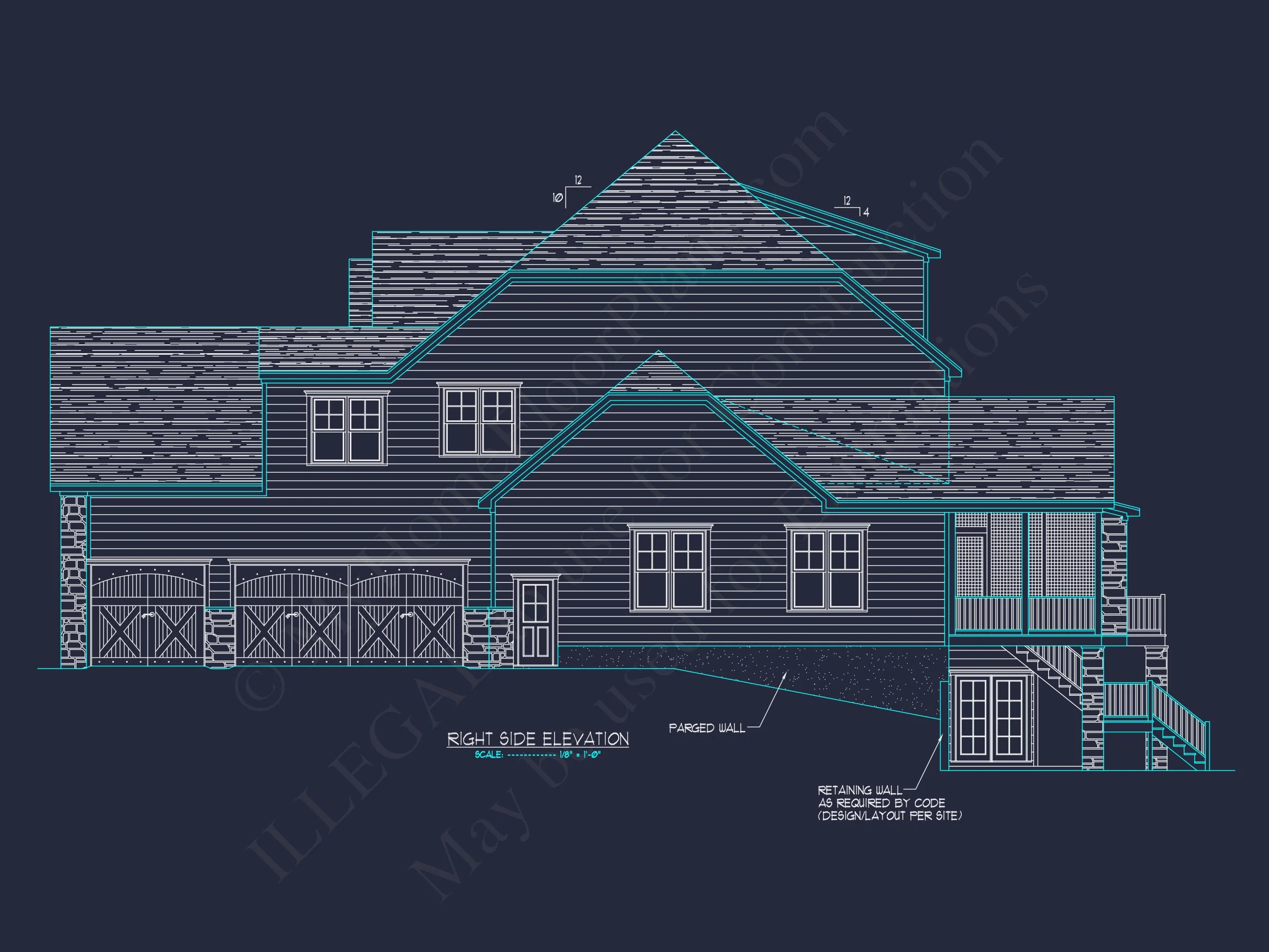 15-1486 HOUSE PLAN - Luxury House Plan with Floor Plans, CAD Architecture & Design 5 Luxury house Plan with Floor Plans, CAD Architecture & Design