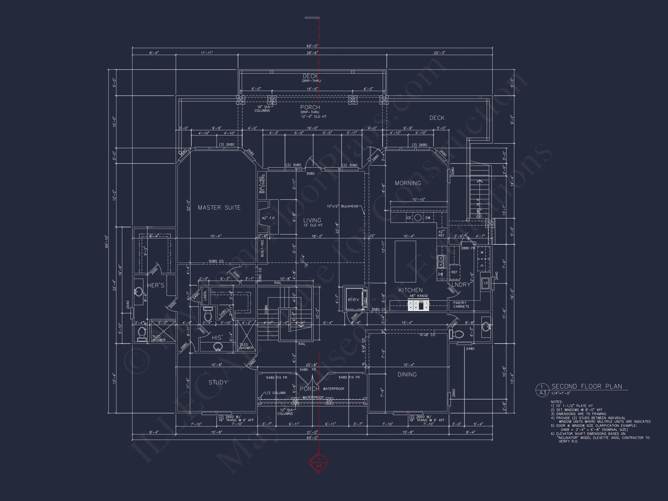 Luxury house Plan with Oversized Garage, CAD, and Blueprint Design