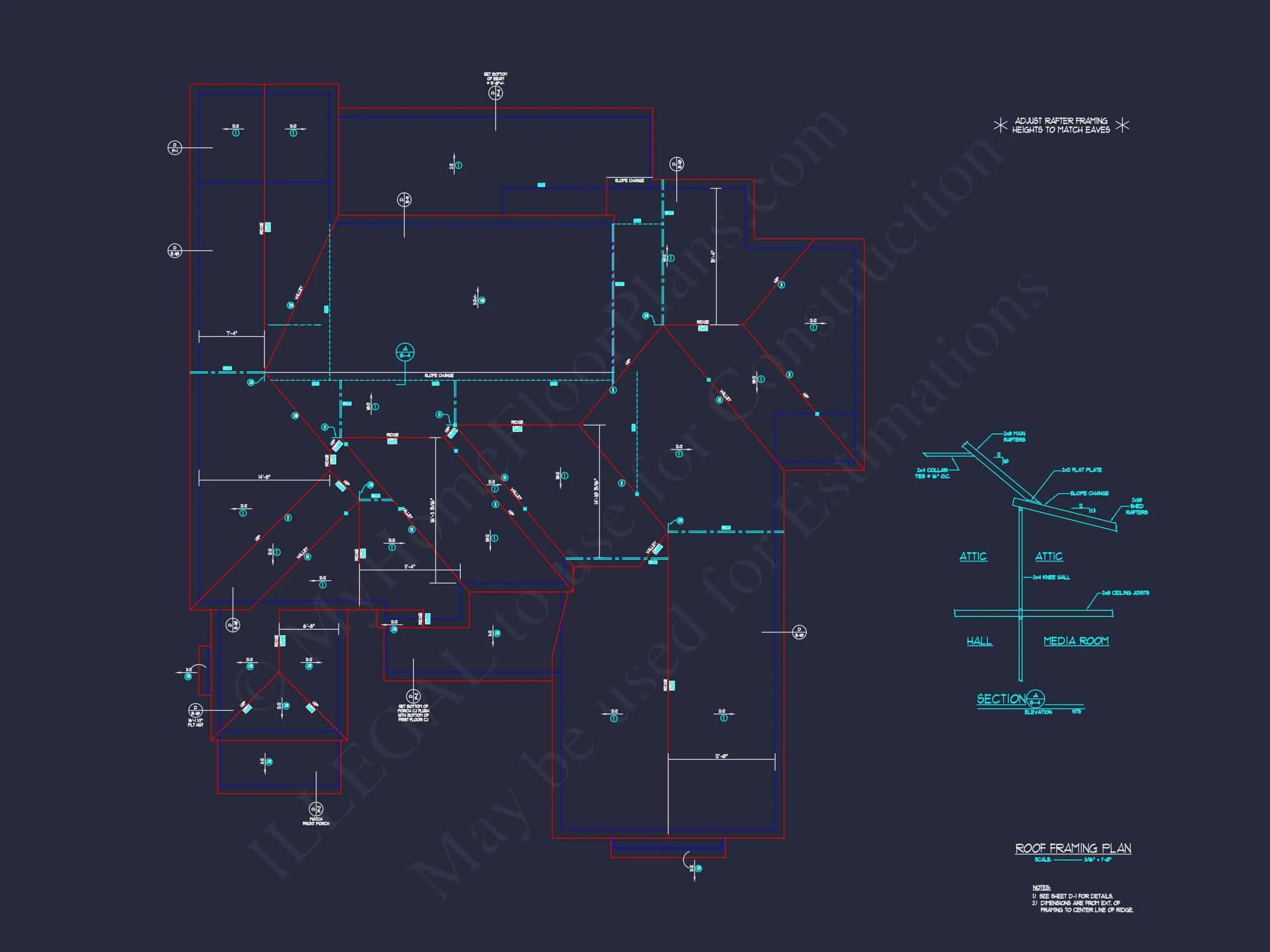 Traditional Craftsman house Plan with 2-Story Design & CAD Blueprints