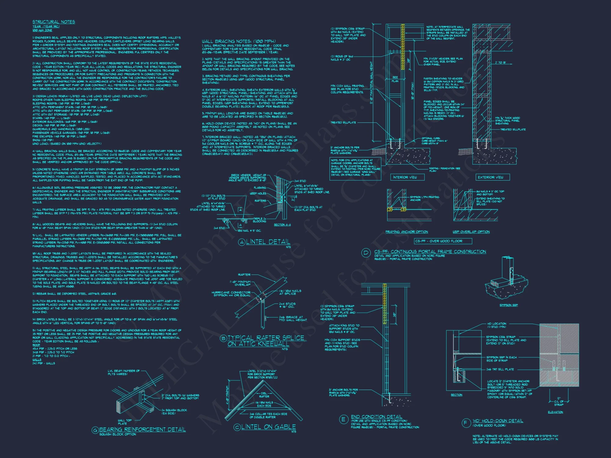 Spacious Custom house Plan with Architectural CAD Designs