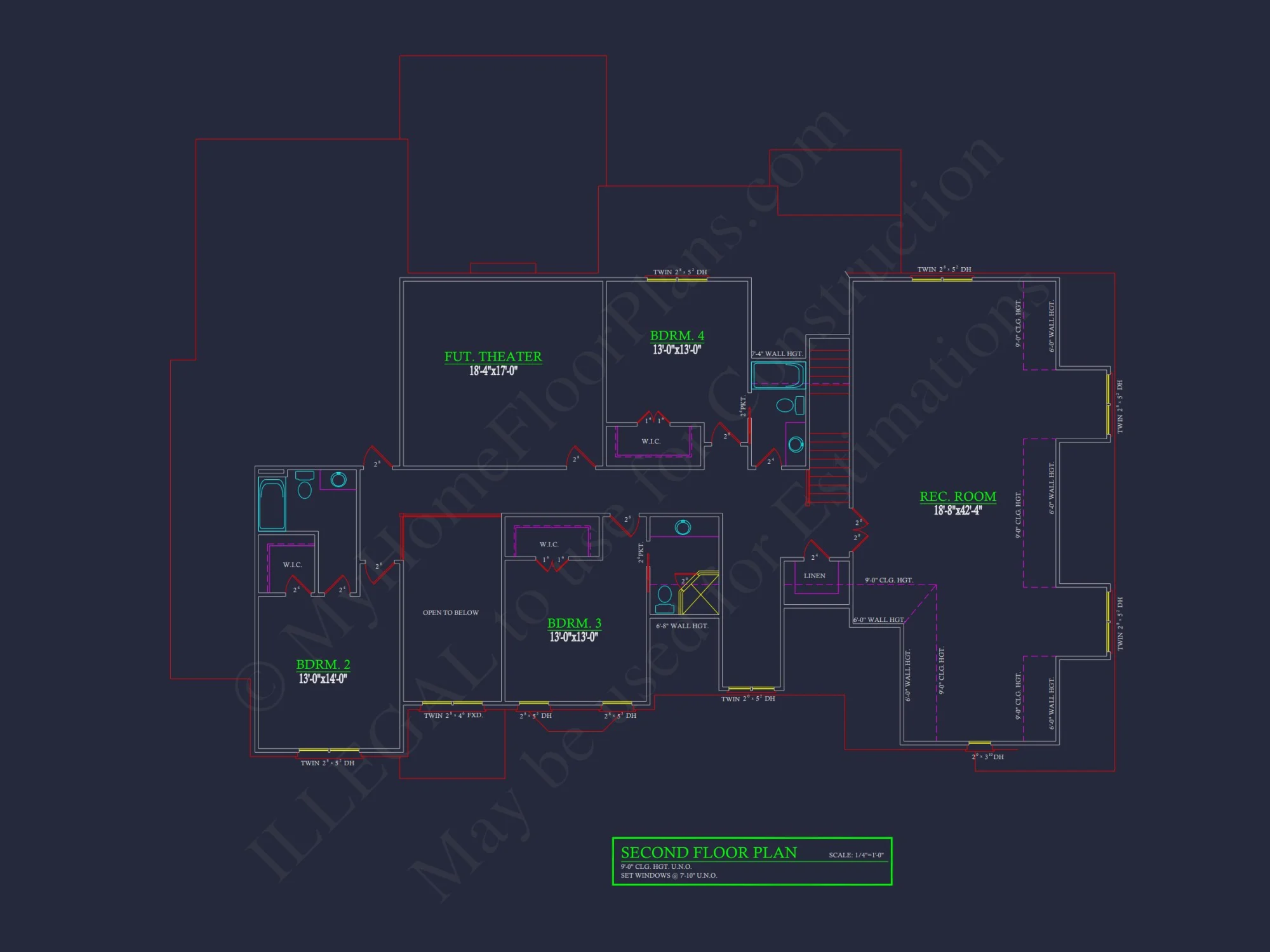 Spacious Custom house Plan with Architectural CAD Designs