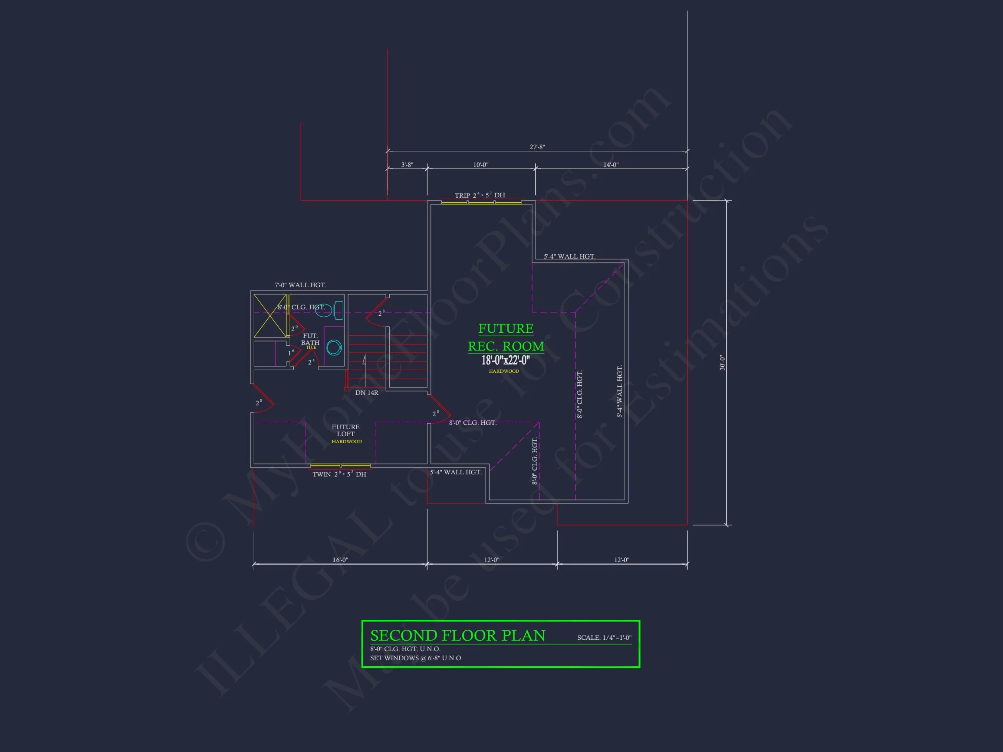 Elegant house Design: Premium Floor Plan with CAD Blueprint