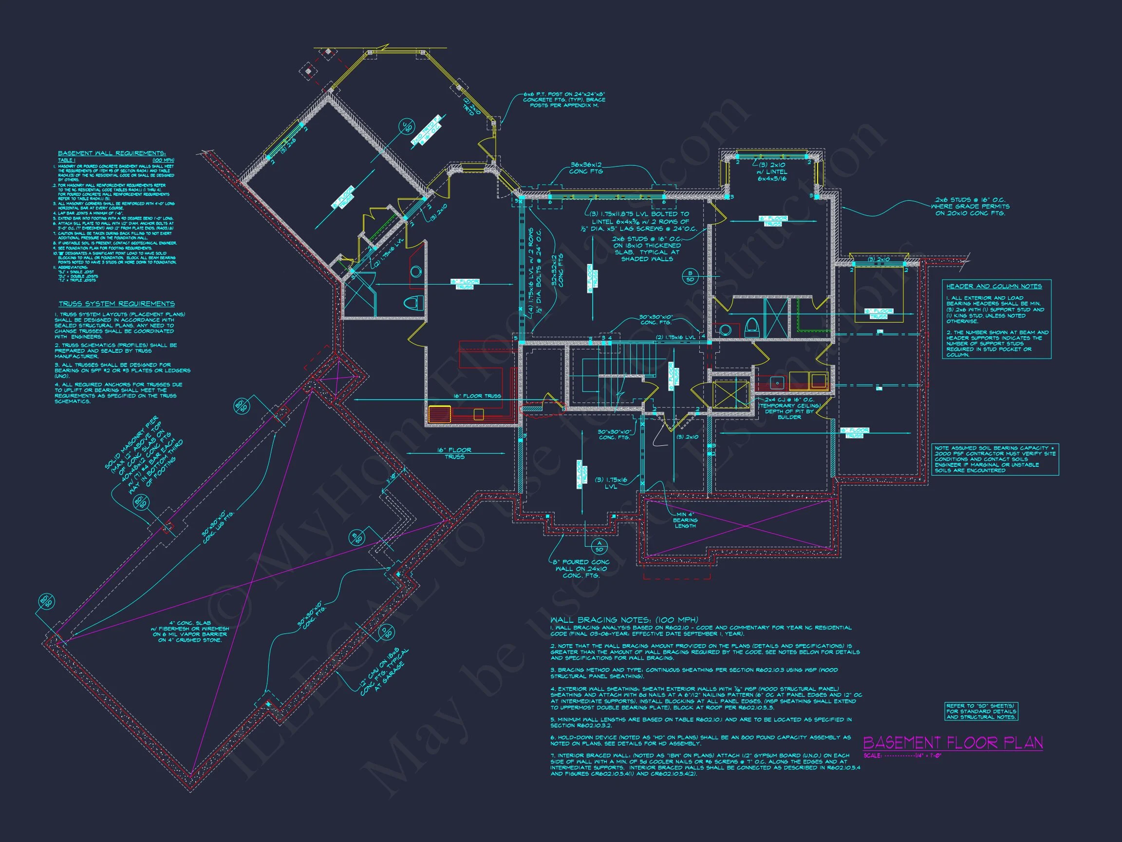 Elegant house Plan with 2-Story CAD Designs & Blueprint
