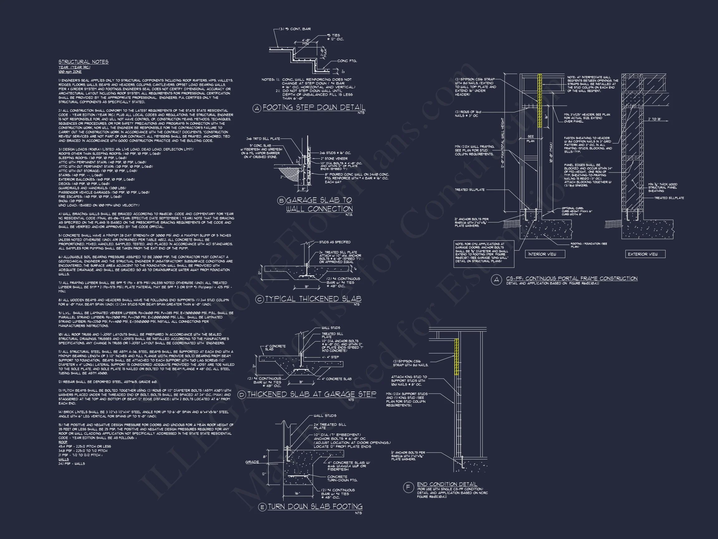 14-1819 HOUSE PLAN - Custom House Plan with Luxury Design Features and CAD Blueprints 13 Custom house Plan with Luxury Design Features and CAD Blueprints