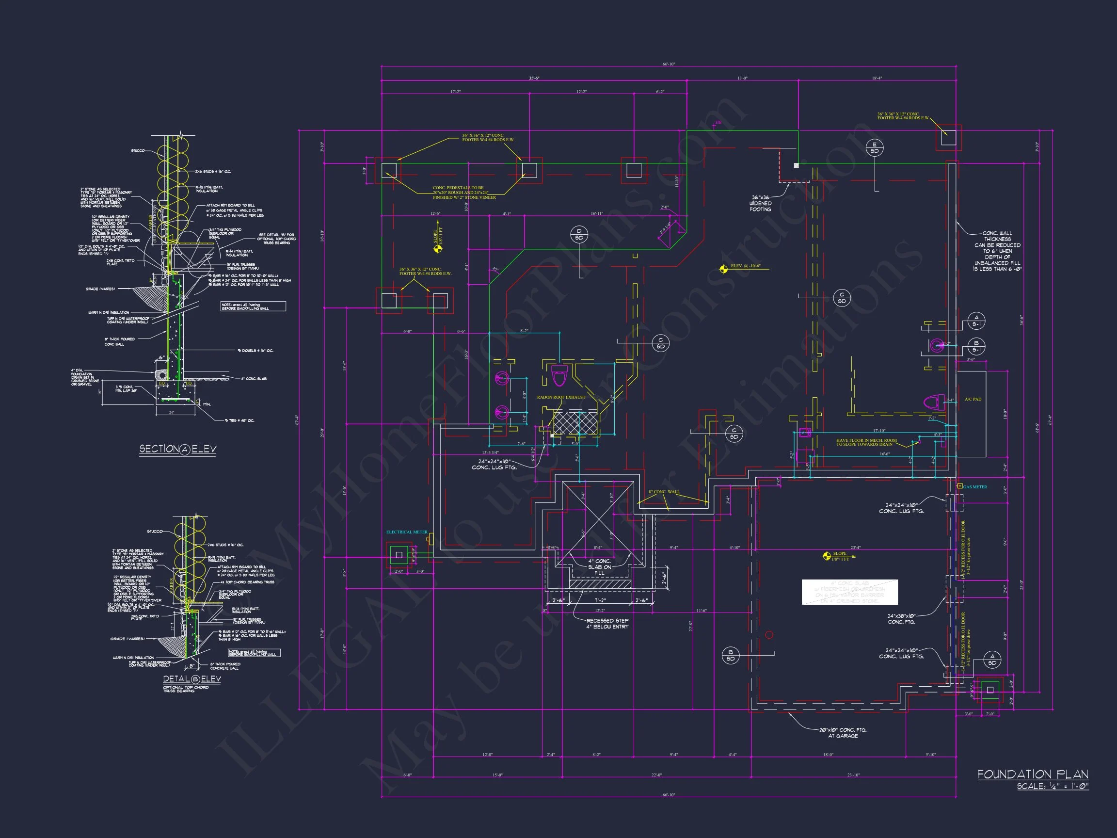14-1819 HOUSE PLAN - Custom House Plan with Luxury Design Features and CAD Blueprints 4 Custom house Plan with Luxury Design Features and CAD Blueprints