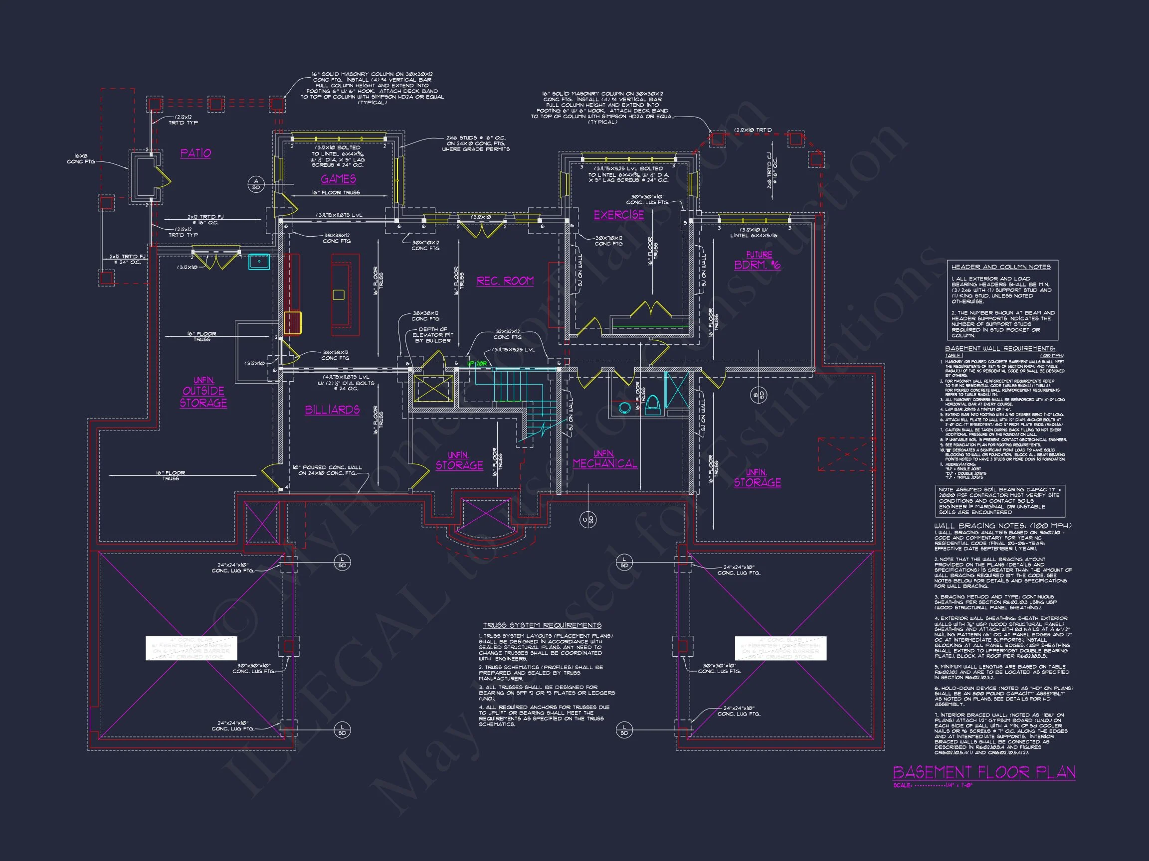14-1690 HOUSE PLAN - Luxe House Floor Plan with Architectural Designs and CAD Blueprint 11 Luxe house Floor Plan with Architectural Designs and CAD Blueprint
