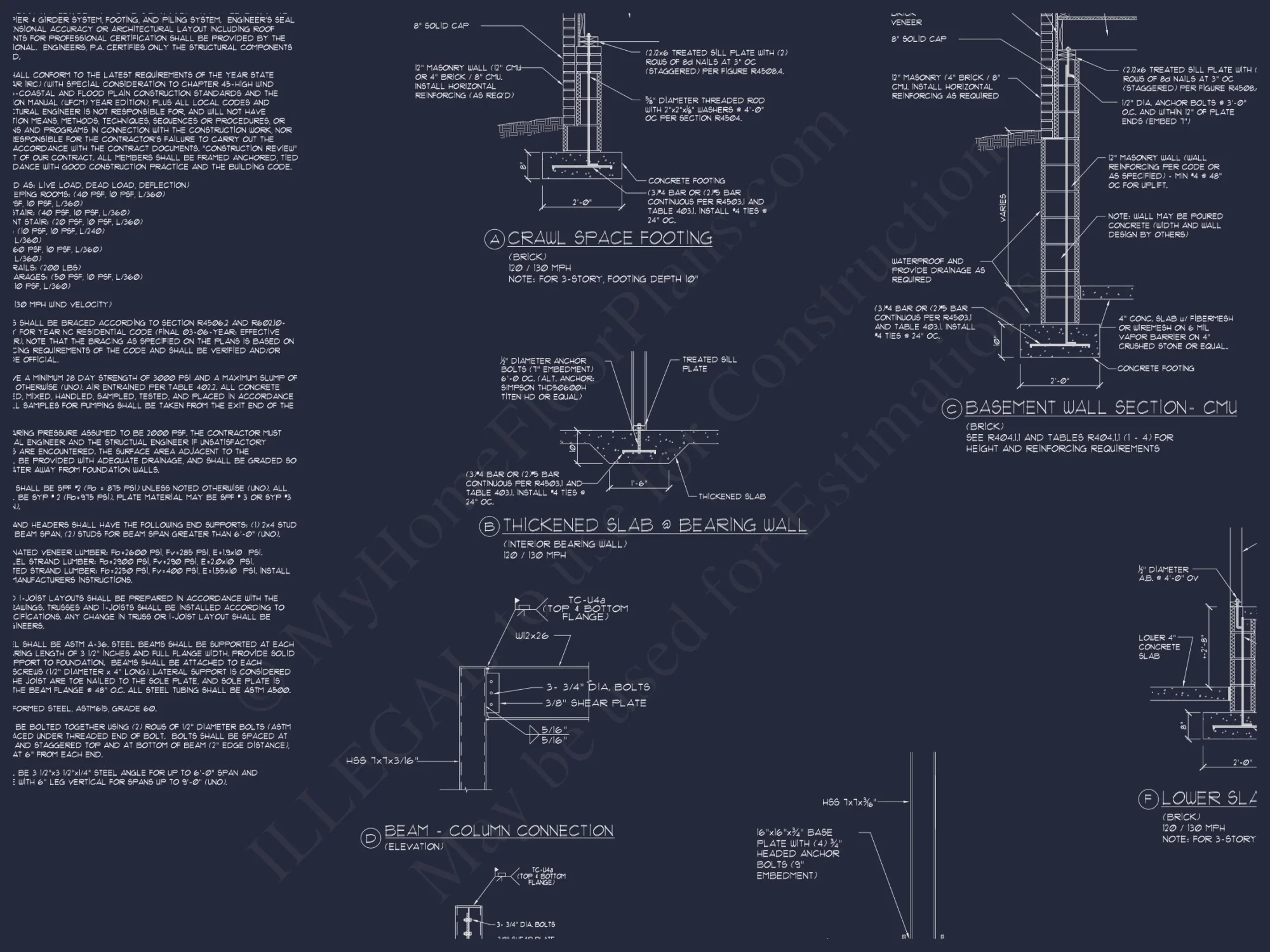 Stunning house Plan with 3D Floor Blueprint CAD Designs