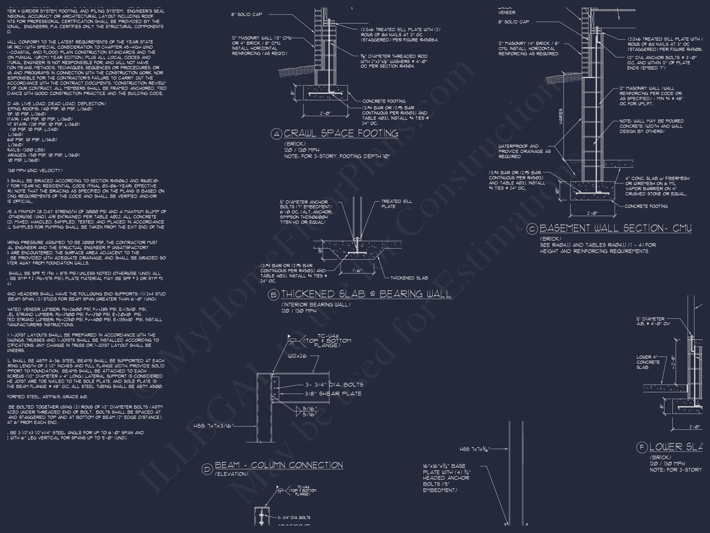 Stunning house Plan with 3D Floor Blueprint CAD Designs