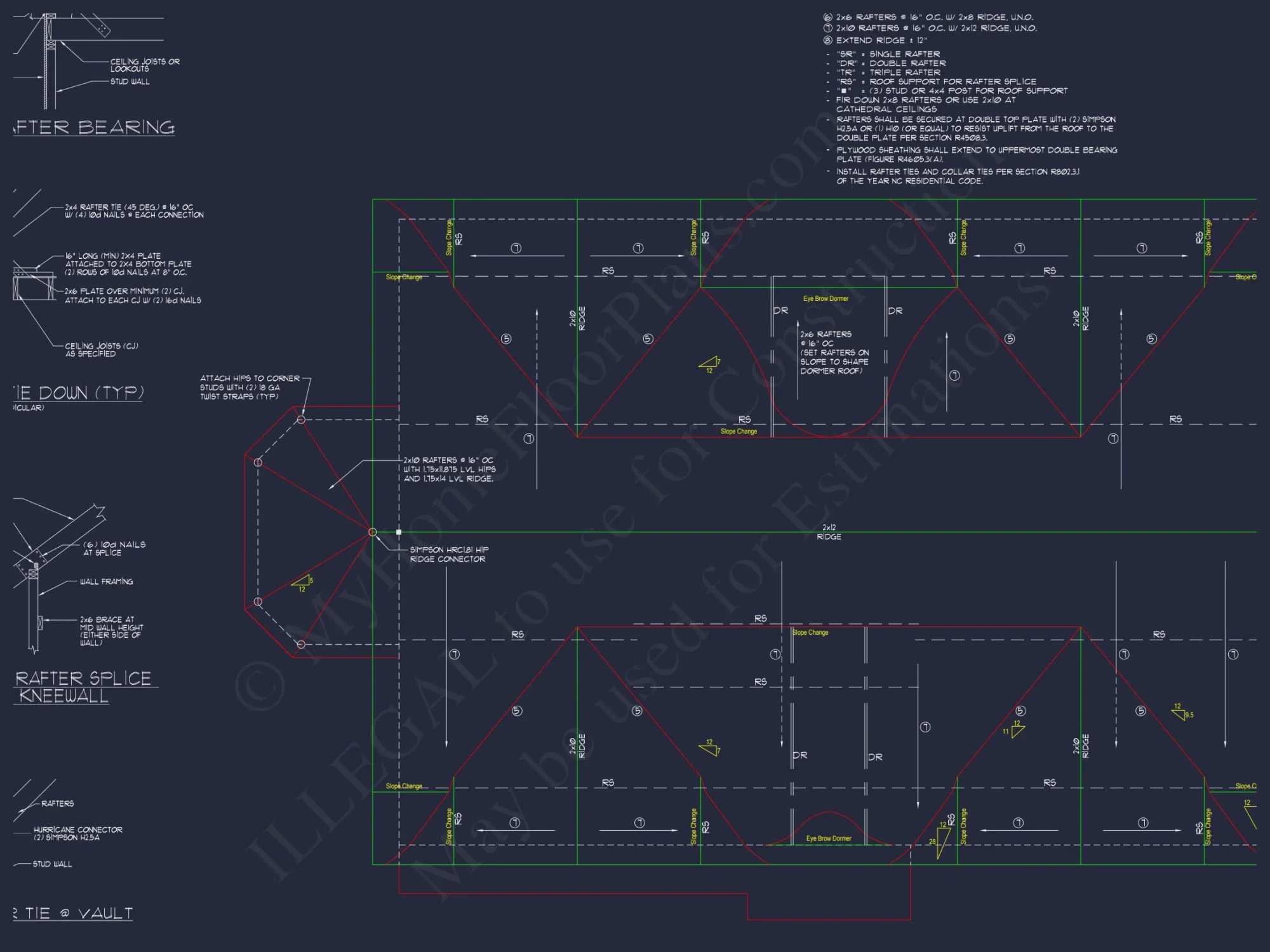 Stunning house Plan with 3D Floor Blueprint CAD Designs