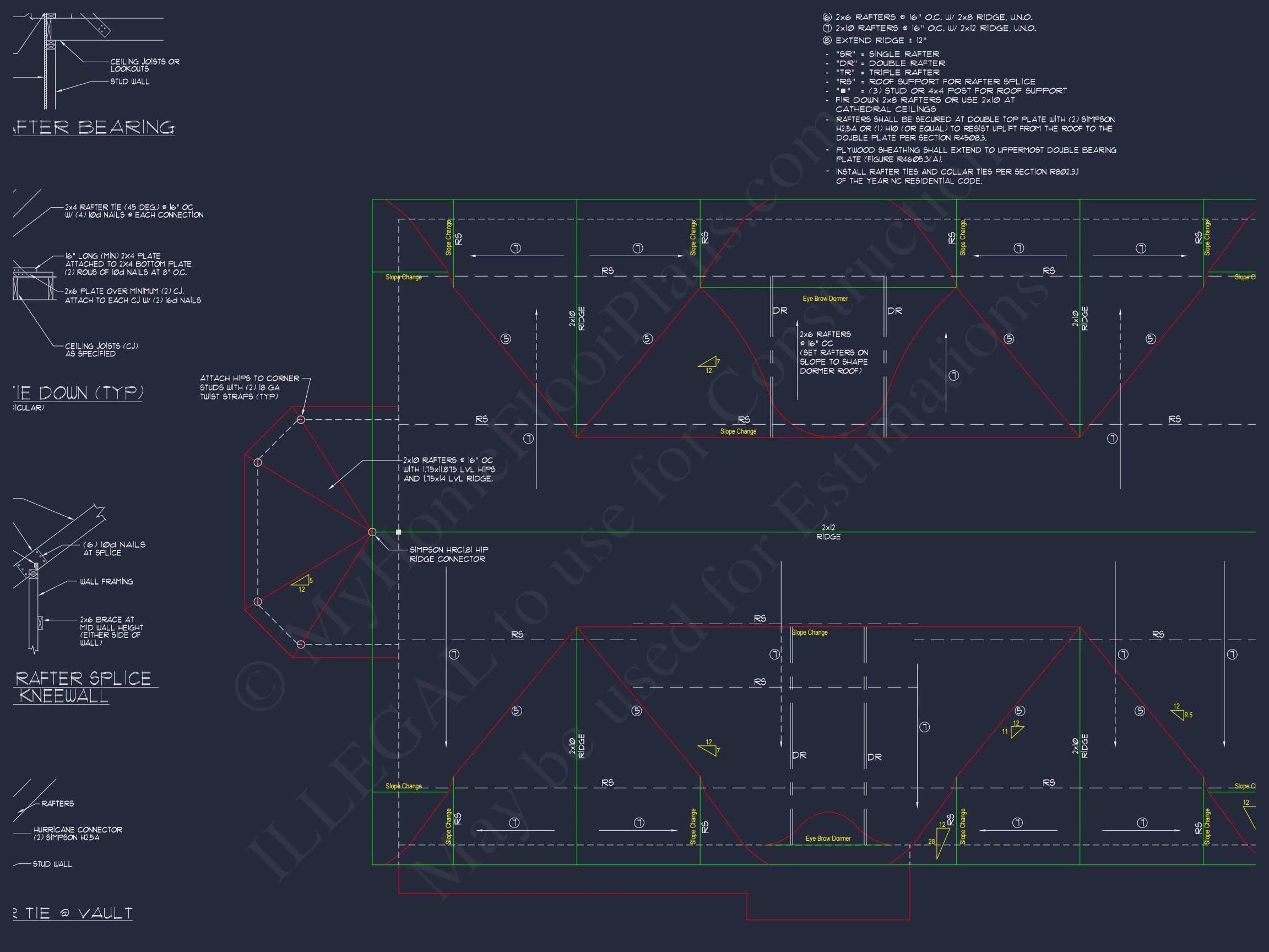 Stunning house Plan with 3D Floor Blueprint CAD Designs