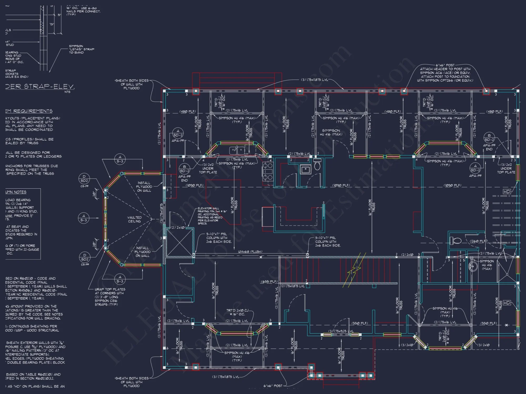 Stunning house Plan with 3D Floor Blueprint CAD Designs