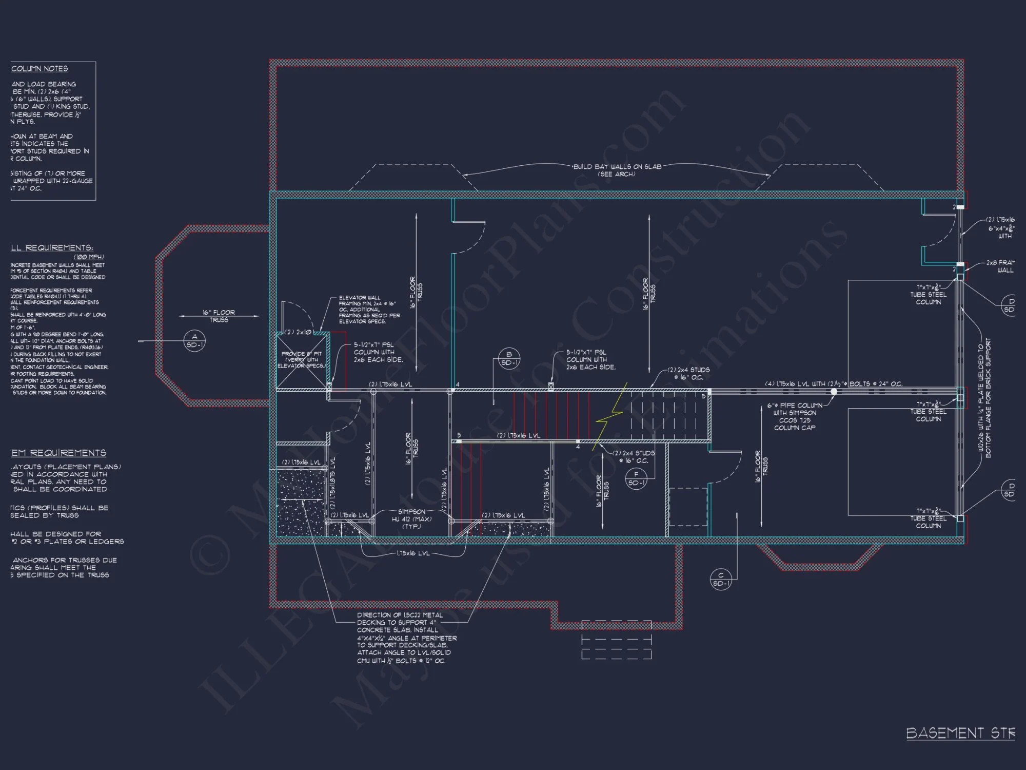 Stunning house Plan with 3D Floor Blueprint CAD Designs