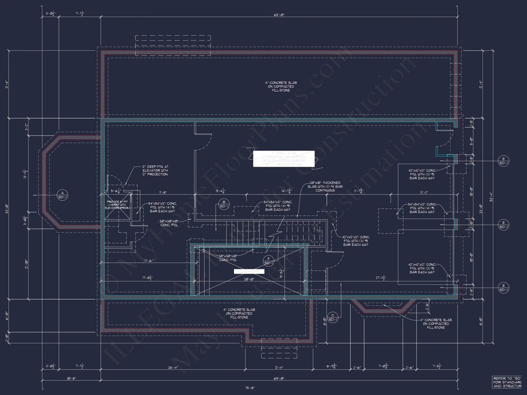 Stunning house Plan with 3D Floor Blueprint CAD Designs