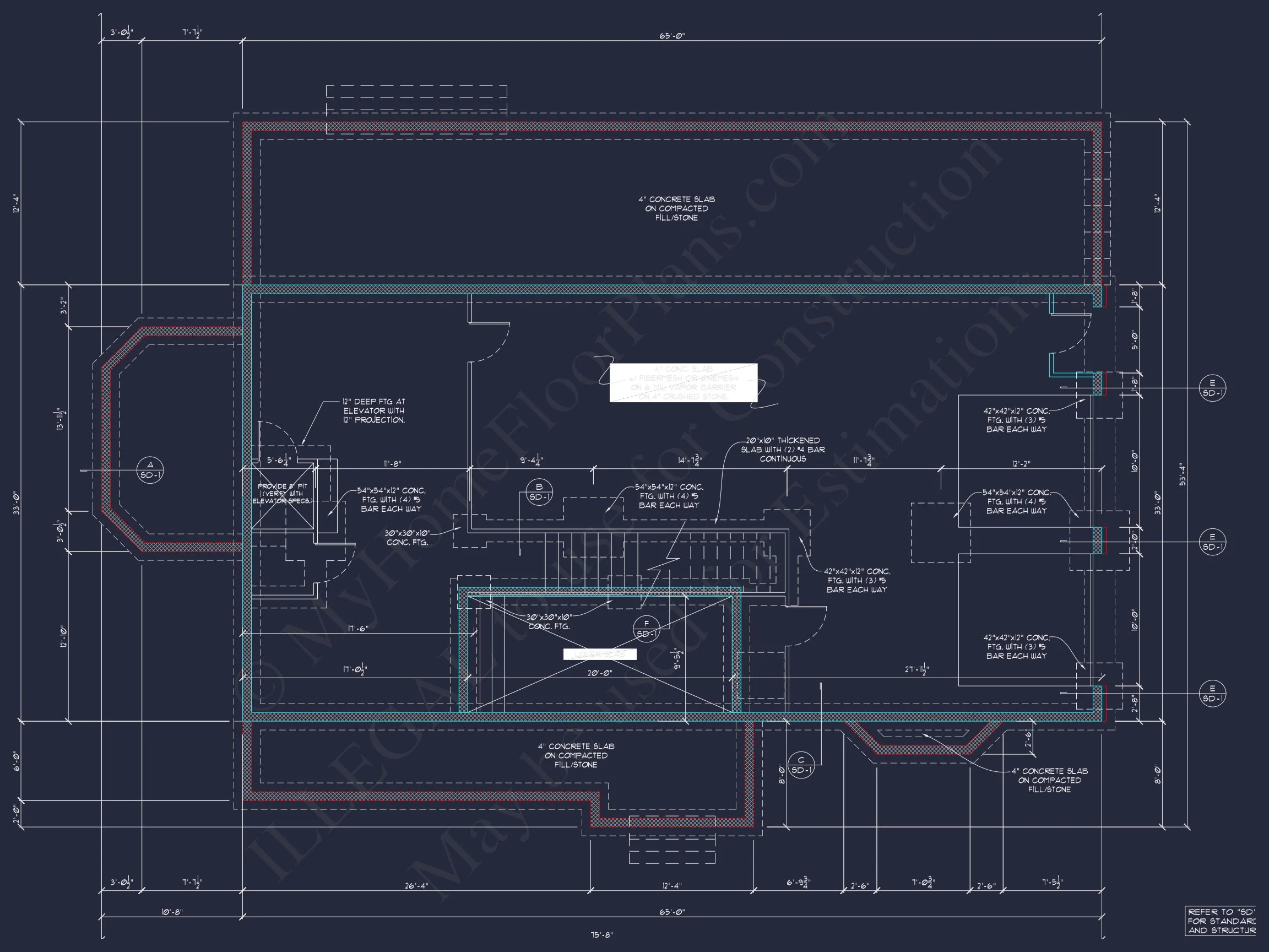 Stunning house Plan with 3D Floor Blueprint CAD Designs