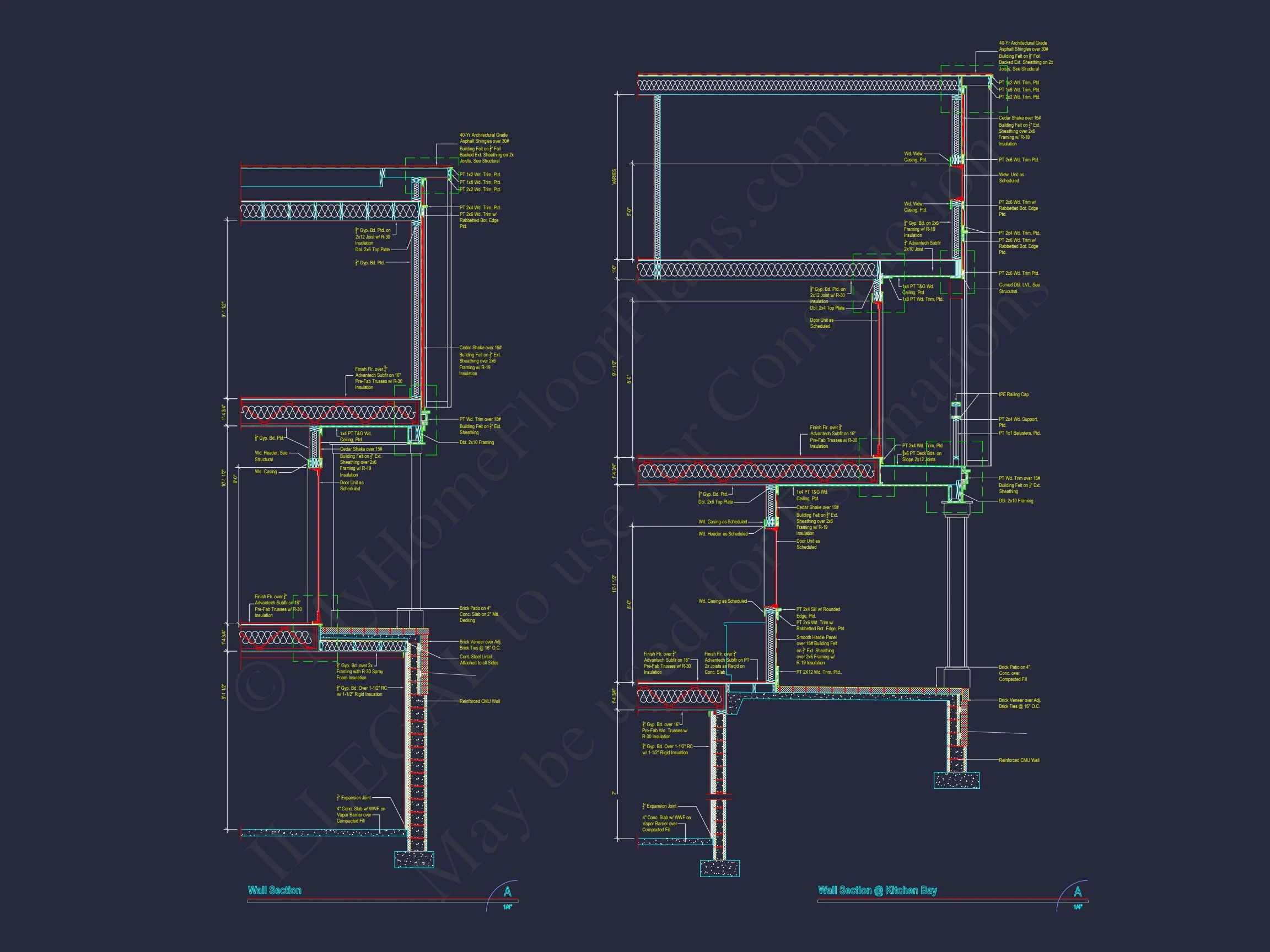 Stunning house Plan with 3D Floor Blueprint CAD Designs