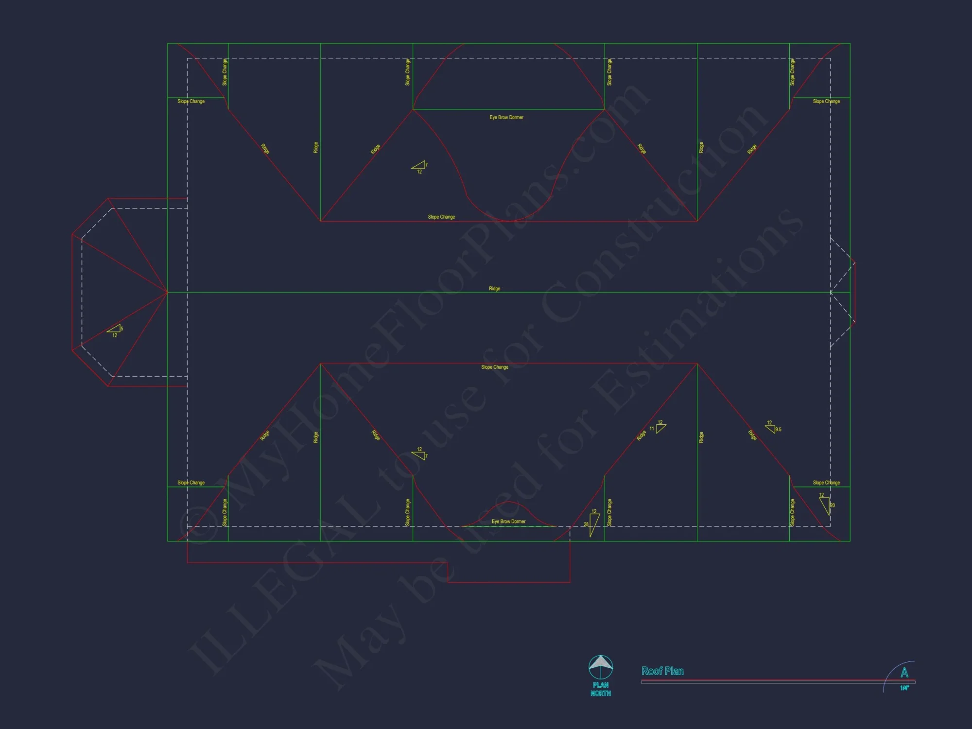 Stunning house Plan with 3D Floor Blueprint CAD Designs