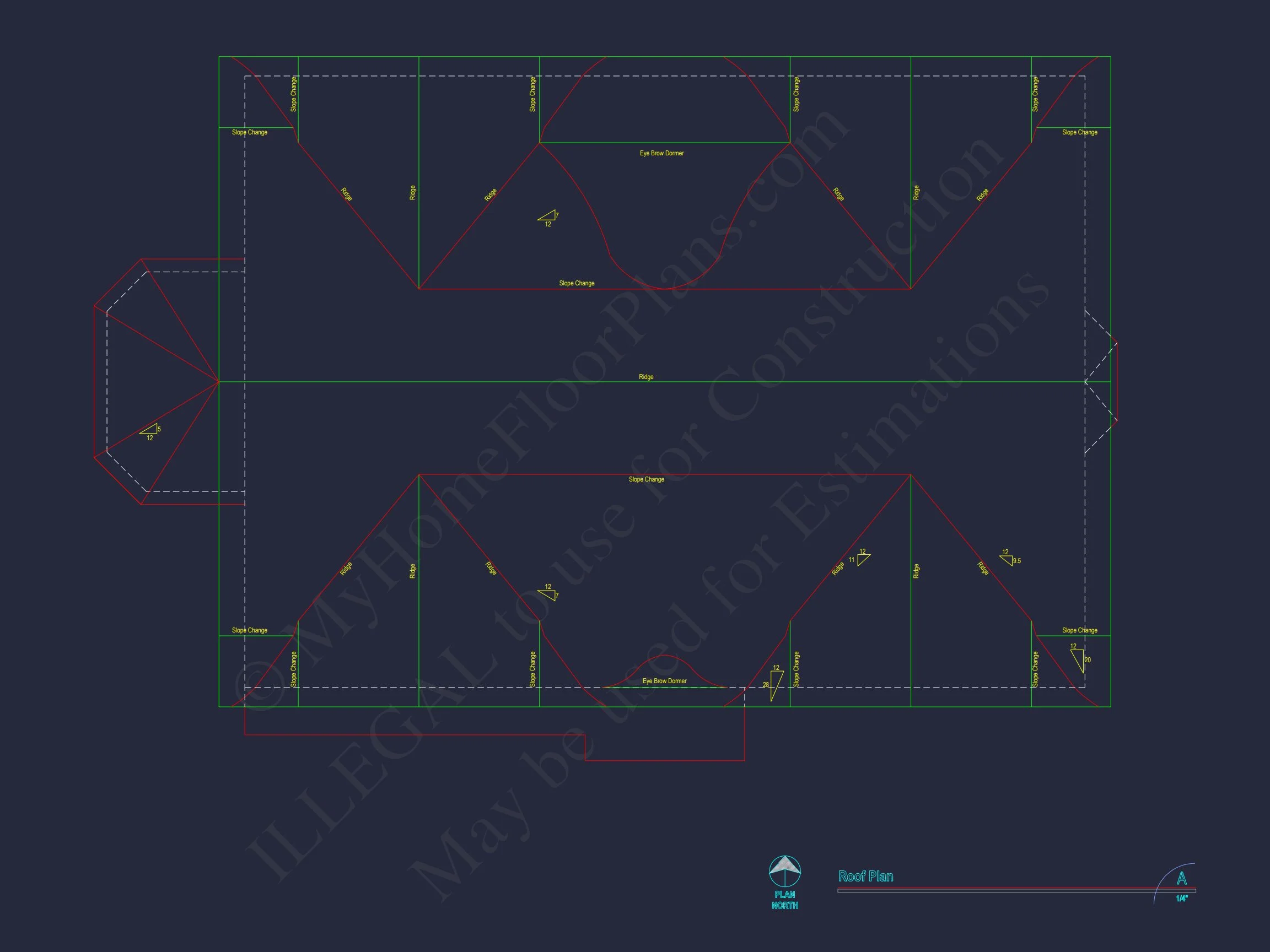 Stunning house Plan with 3D Floor Blueprint CAD Designs